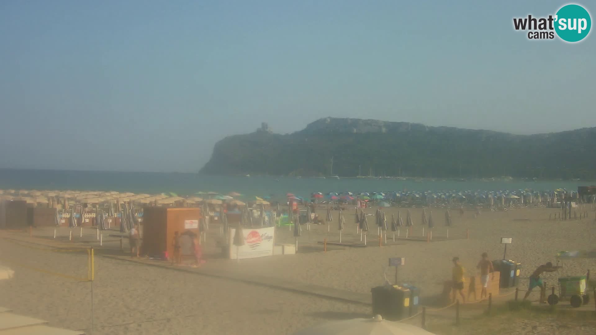Poetto Strand Webcam | Cagliari | Sardinien
