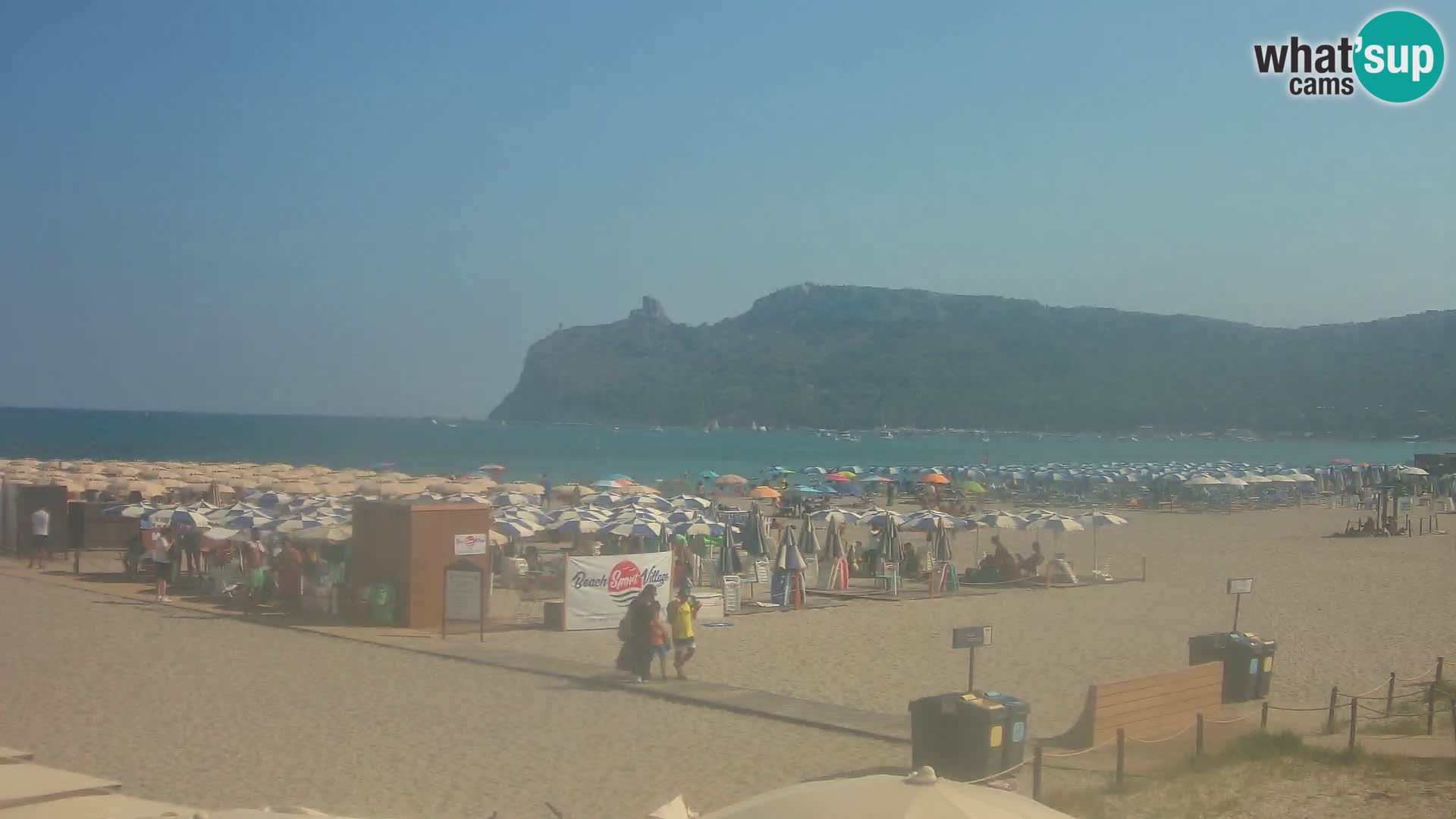 Webcam spiaggia del Poetto | Cagliari | Sardegna