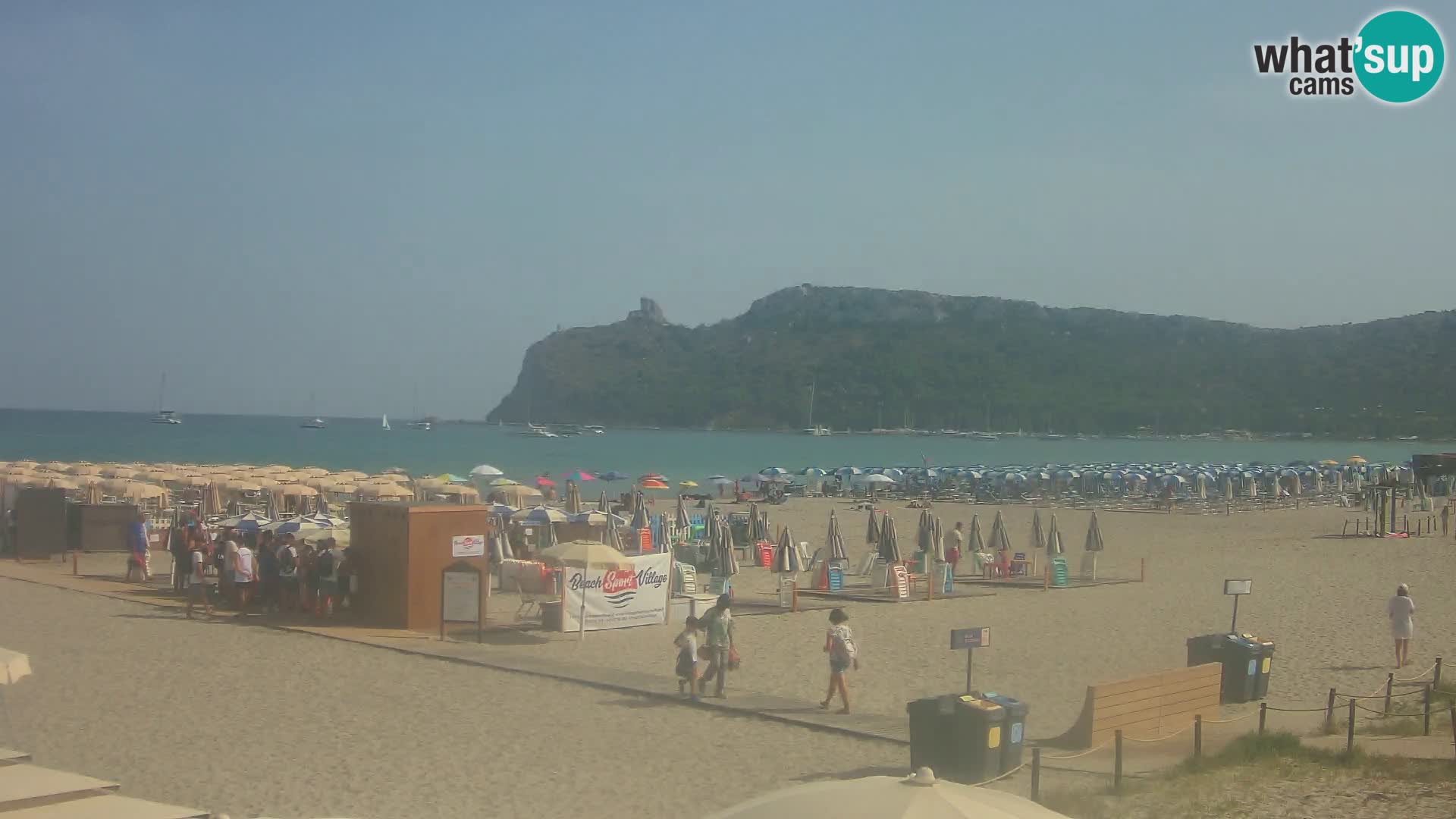 Webcam plage de Poetto | Cagliari | Sardaigne