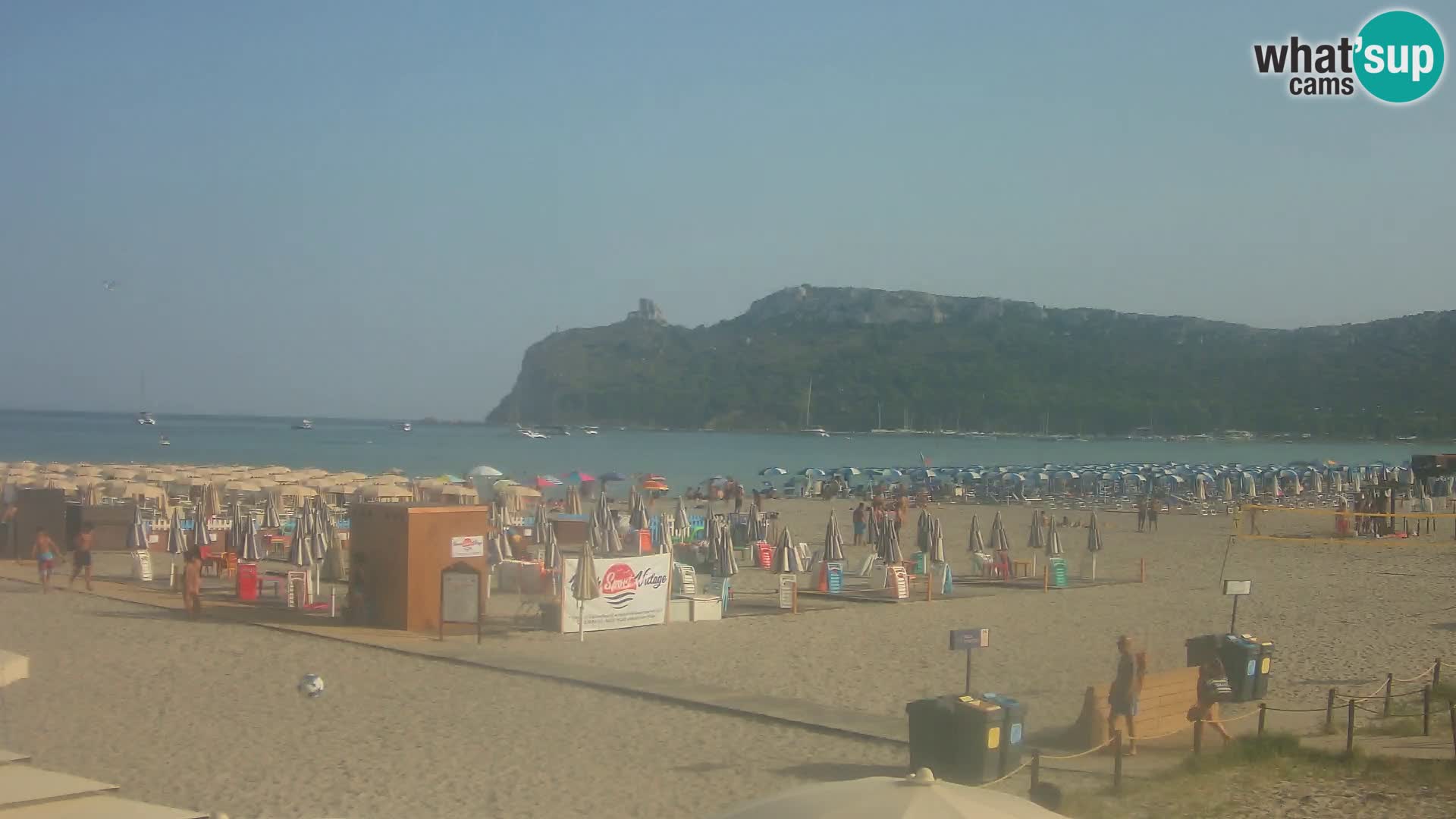 Poetto Strand Webcam | Cagliari | Sardinien