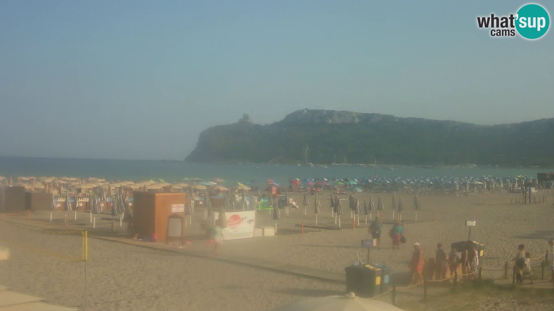 Poetto beach webcam | Cagliari | Sardinia