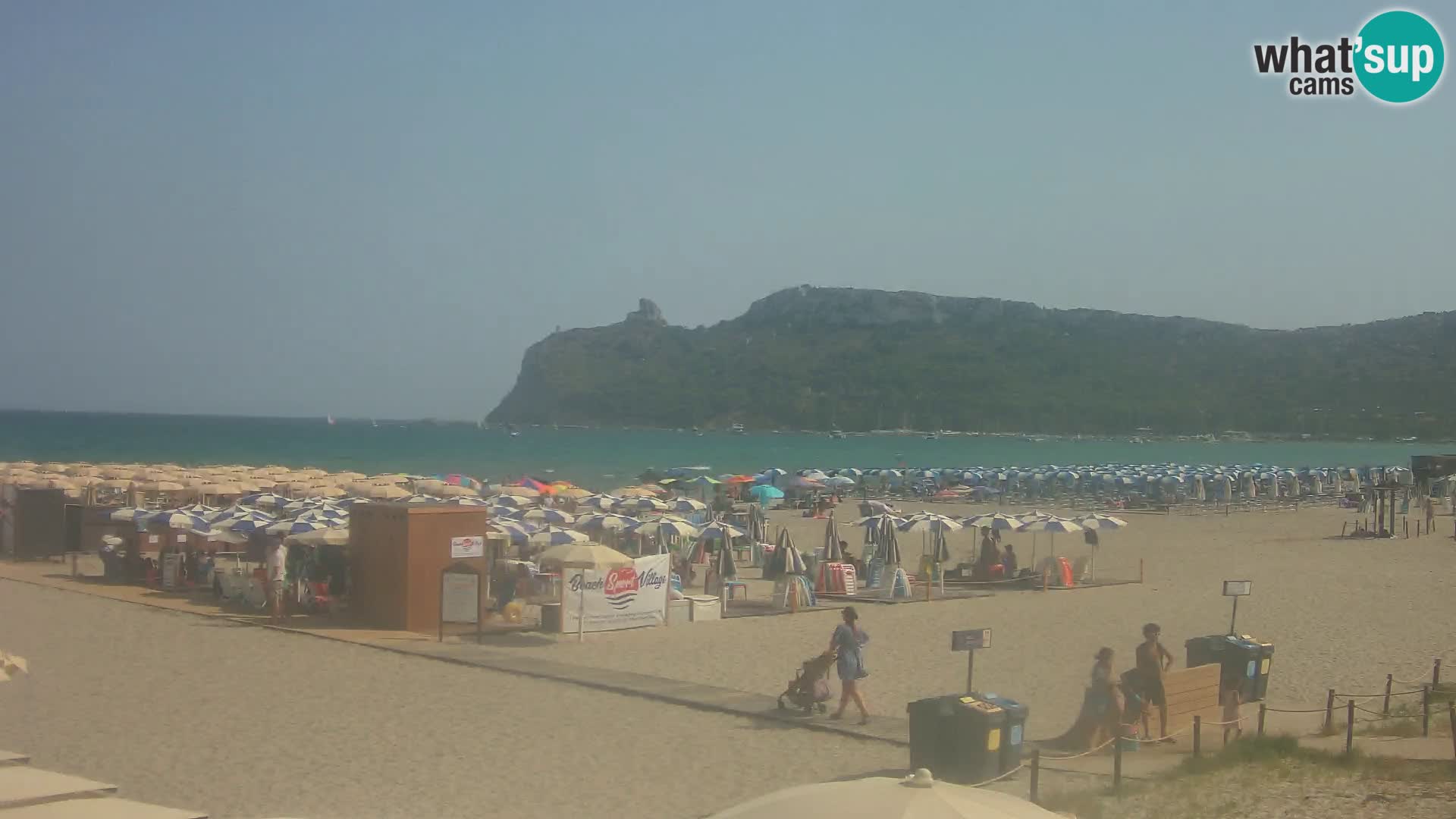 Poetto Strand Webcam | Cagliari | Sardinien