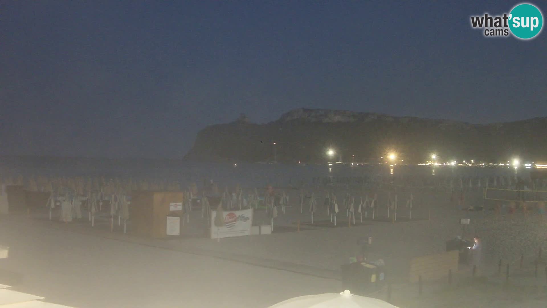 Poetto beach webcam | Cagliari | Sardinija