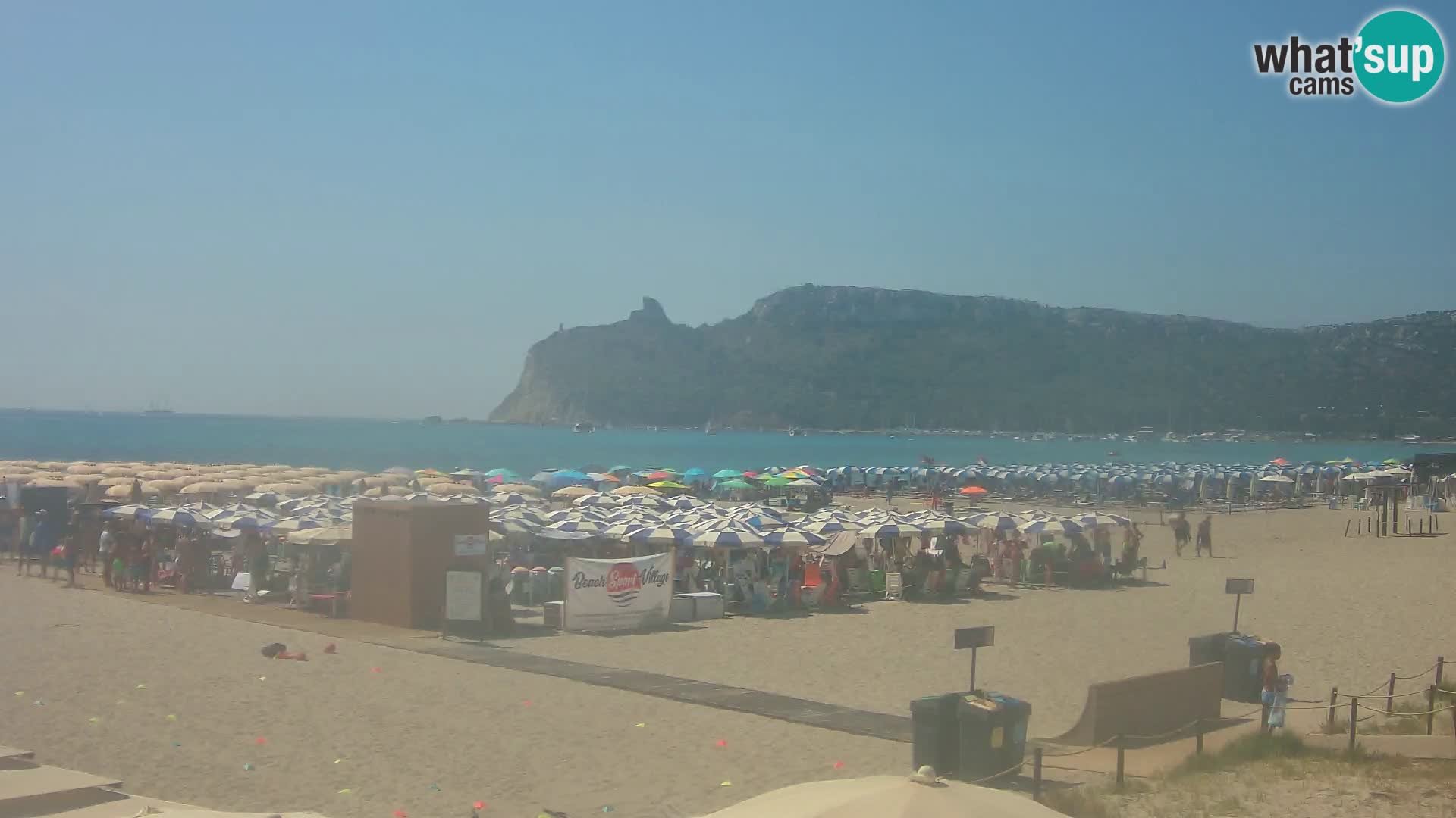 Webcam spiaggia del Poetto | Cagliari | Sardegna