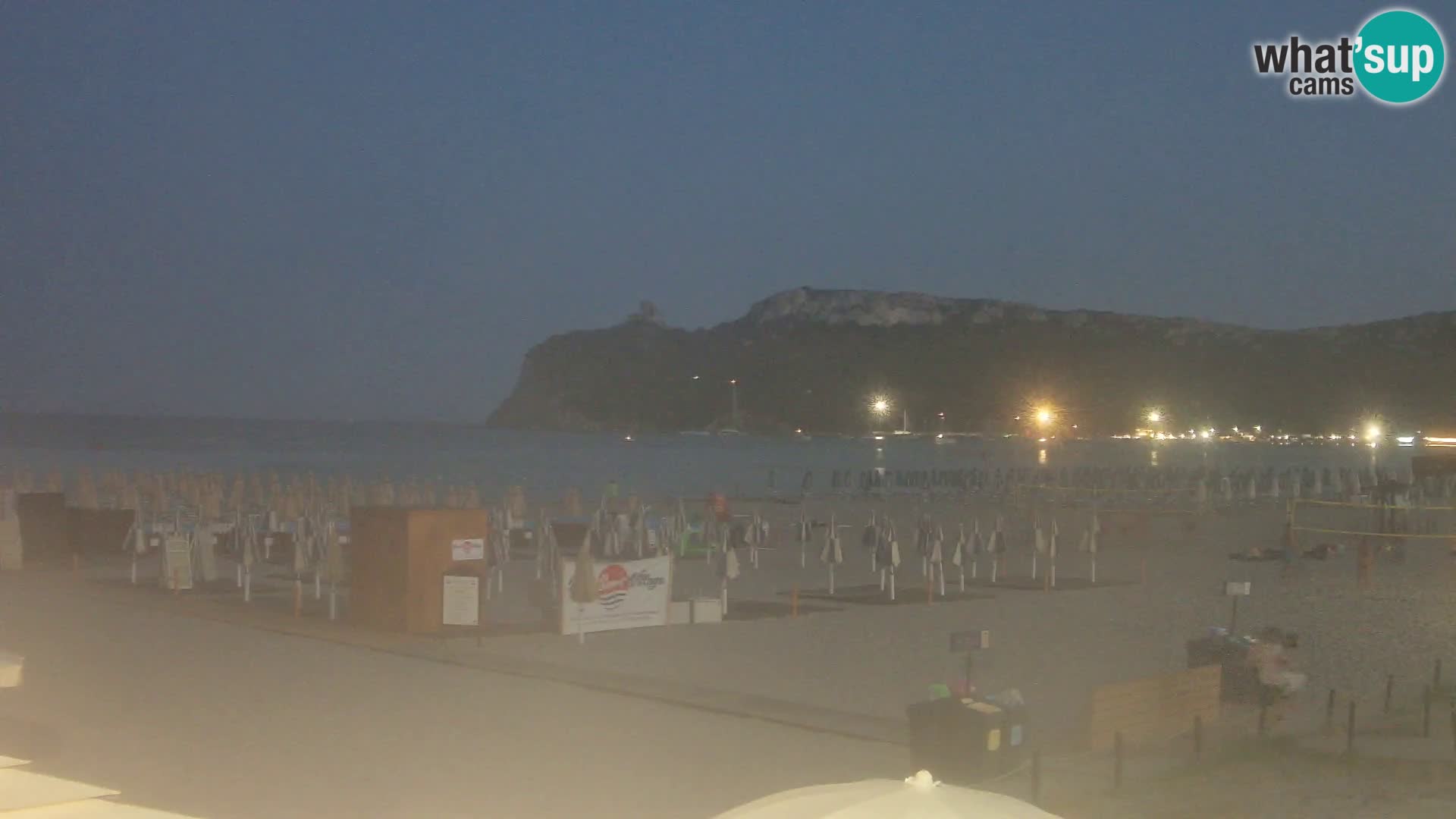 Webcam plage de Poetto | Cagliari | Sardaigne