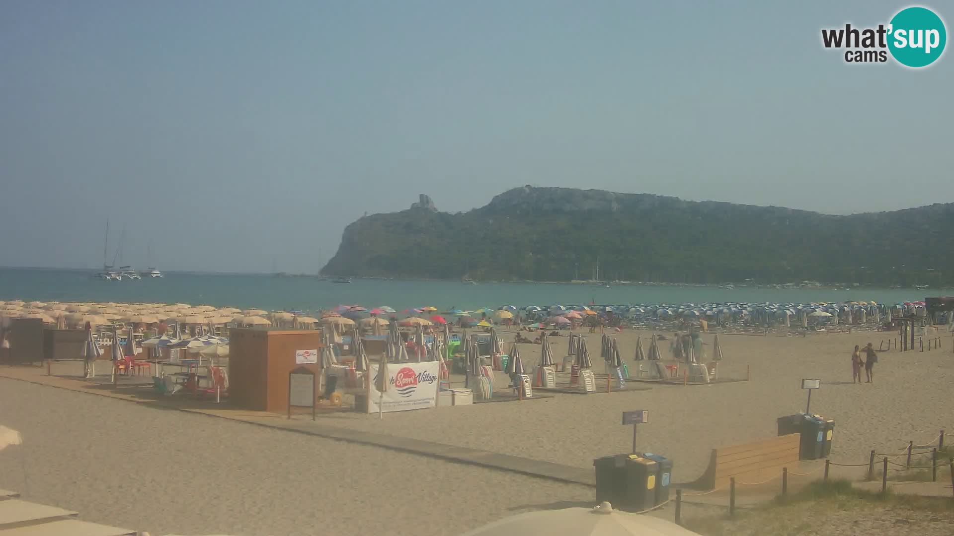 Webcam plage de Poetto | Cagliari | Sardaigne