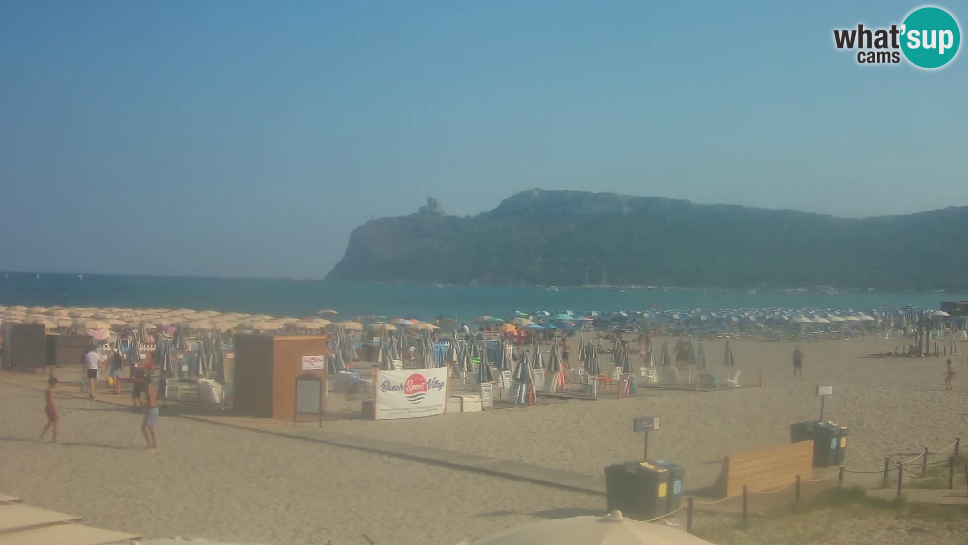 Poetto Strand Webcam | Cagliari | Sardinien