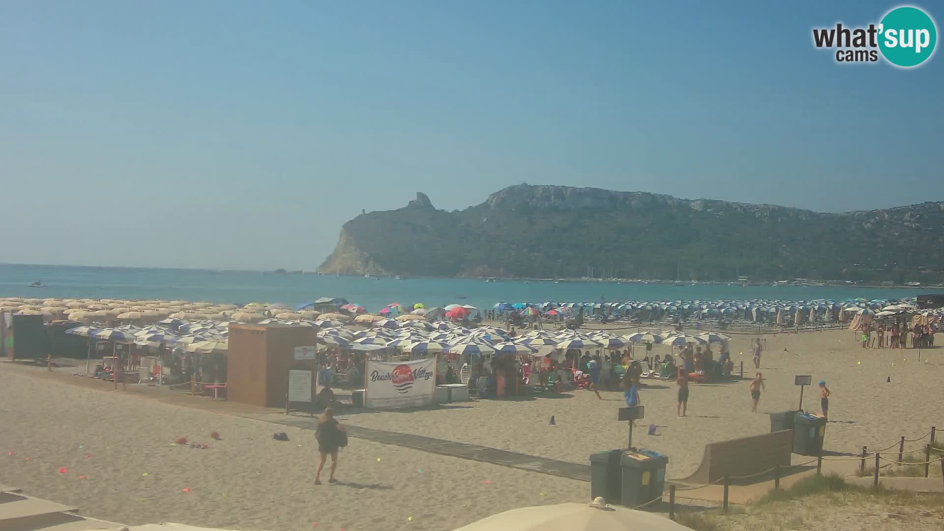 Poetto beach webcam | Cagliari | Sardinia