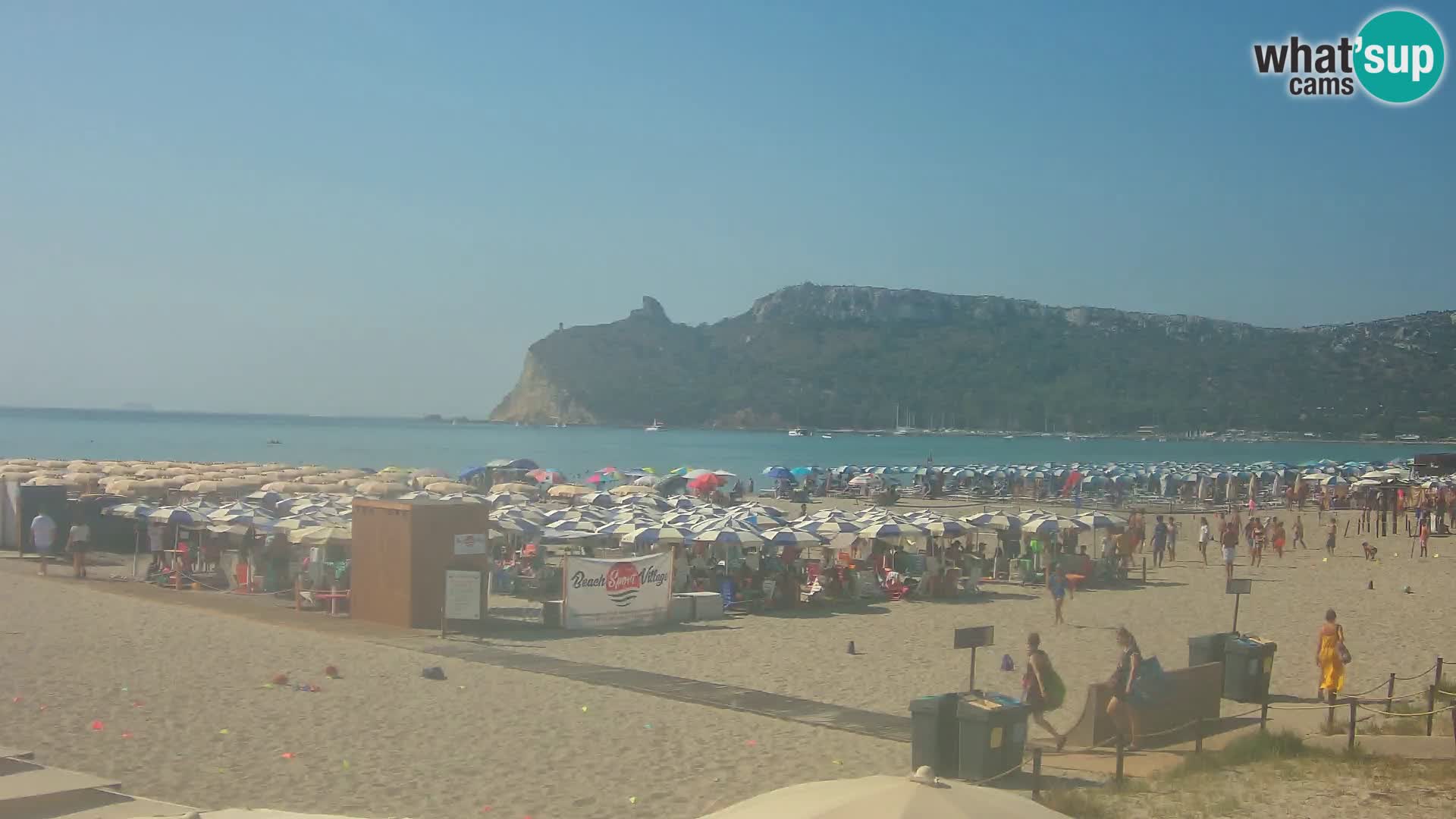 Poetto beach webcam | Cagliari | Sardinia