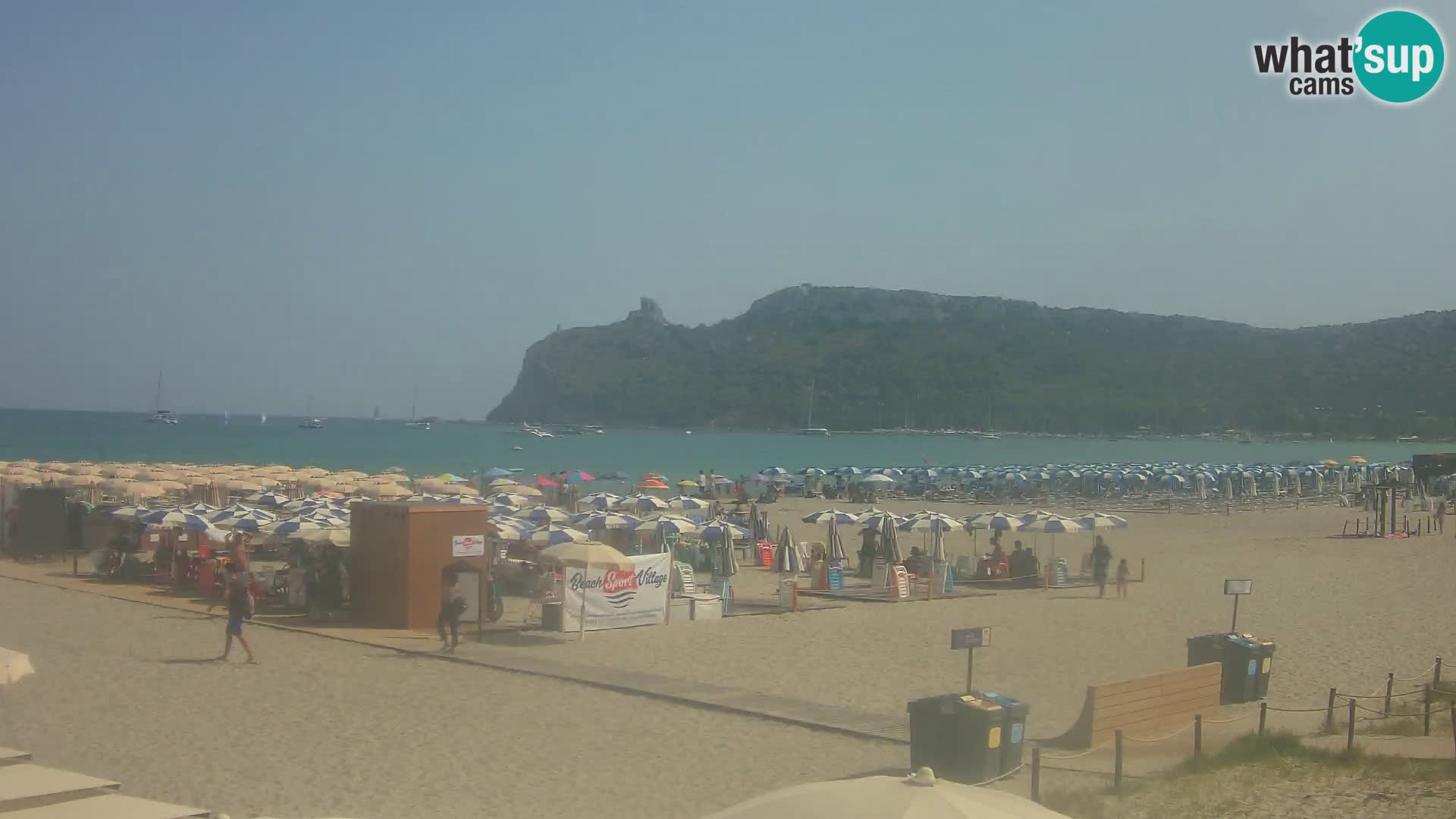 Webcam playa de Poetto | Cagliari | Cerdeña