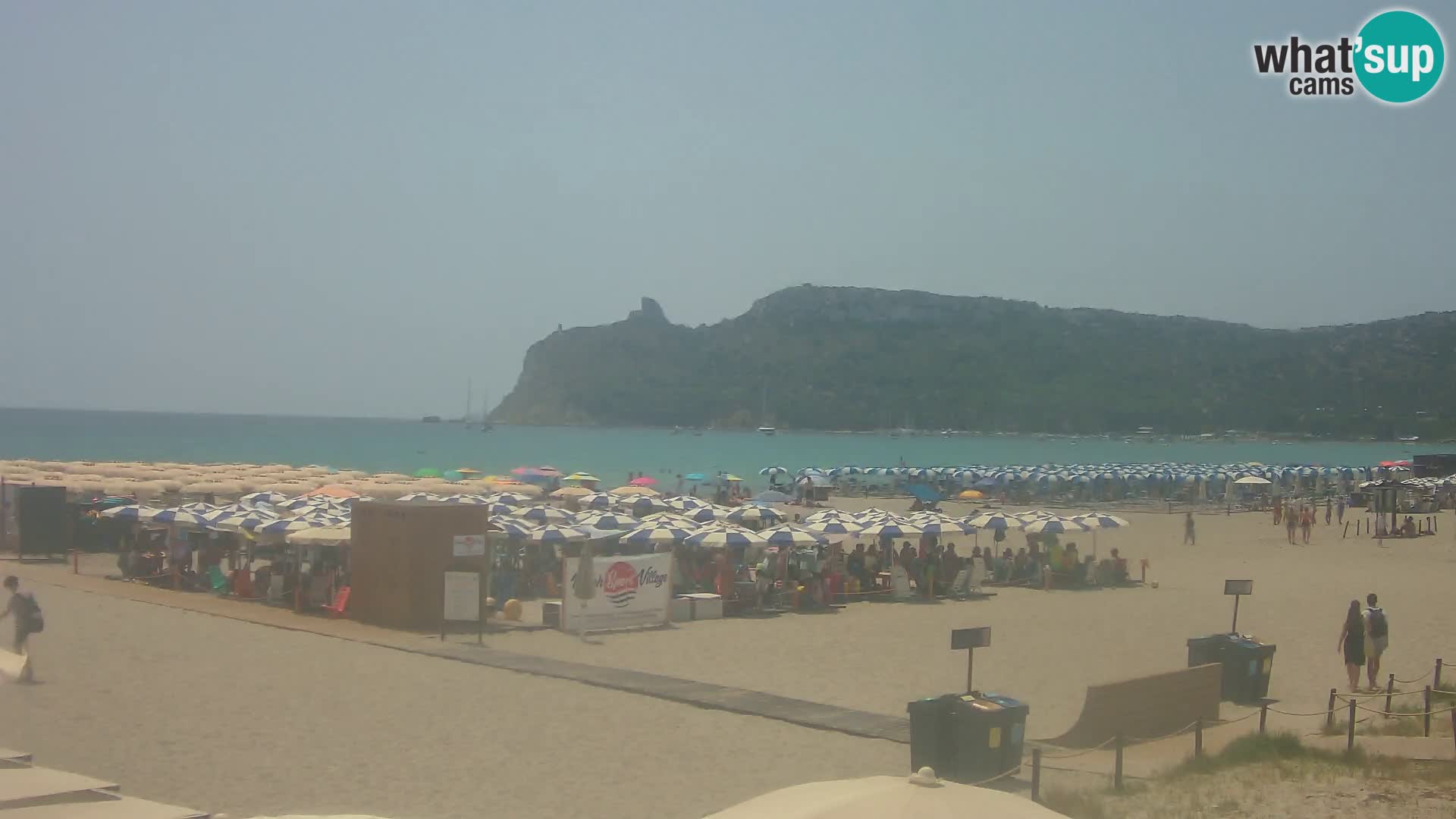 Webcam spiaggia del Poetto | Cagliari | Sardegna