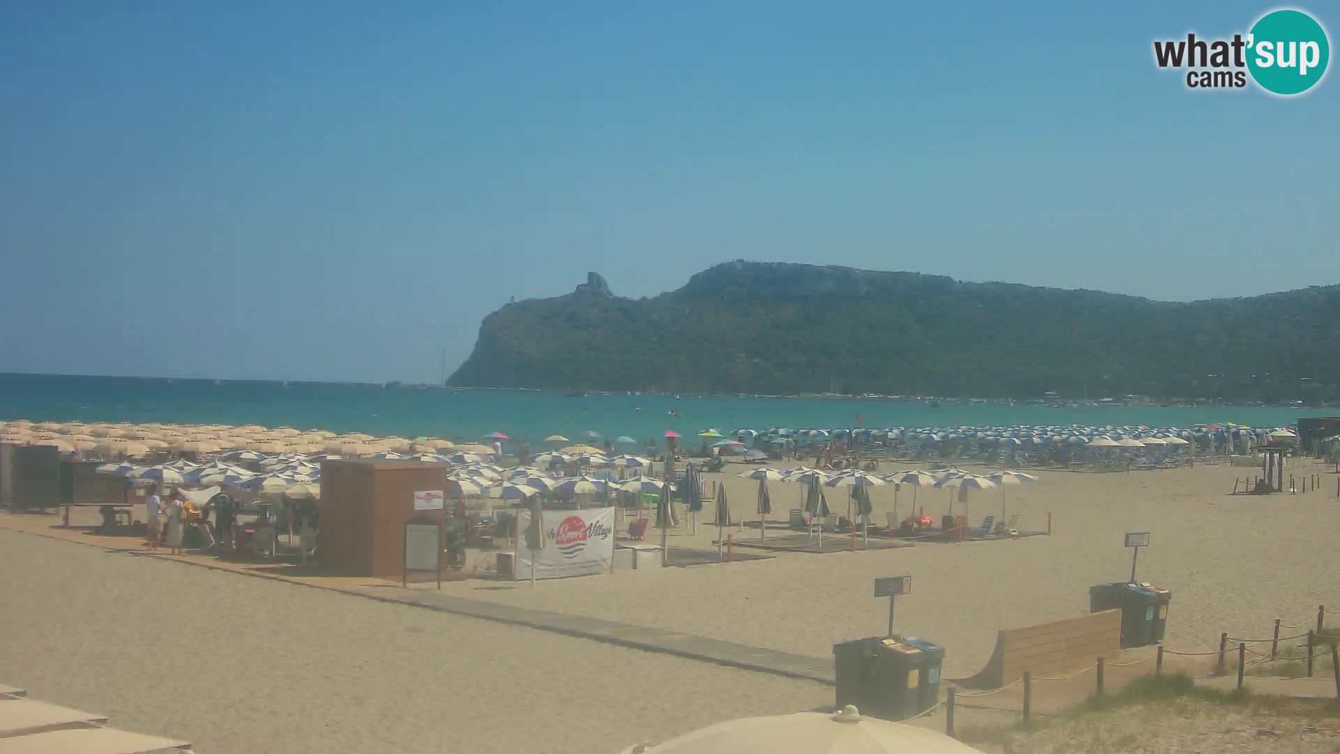 Poetto beach webcam | Cagliari | Sardinia