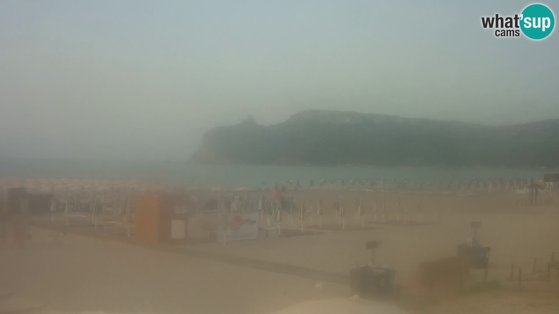Poetto beach webcam | Cagliari | Sardinia