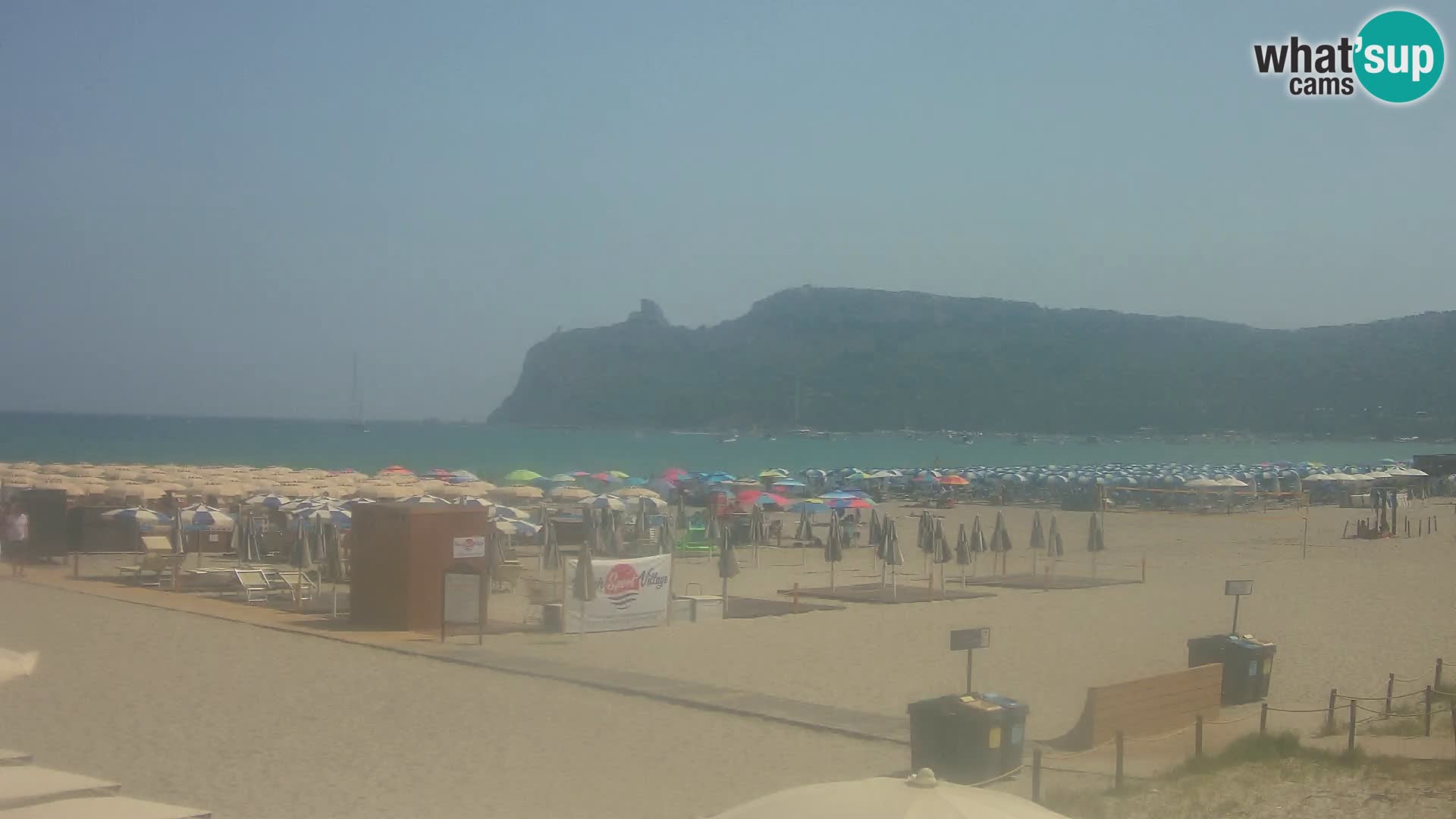 Poetto Strand Webcam | Cagliari | Sardinien