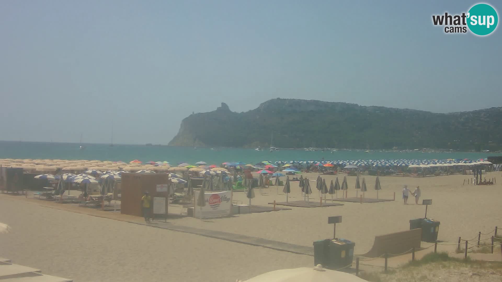 Poetto beach webcam | Cagliari | Sardinia