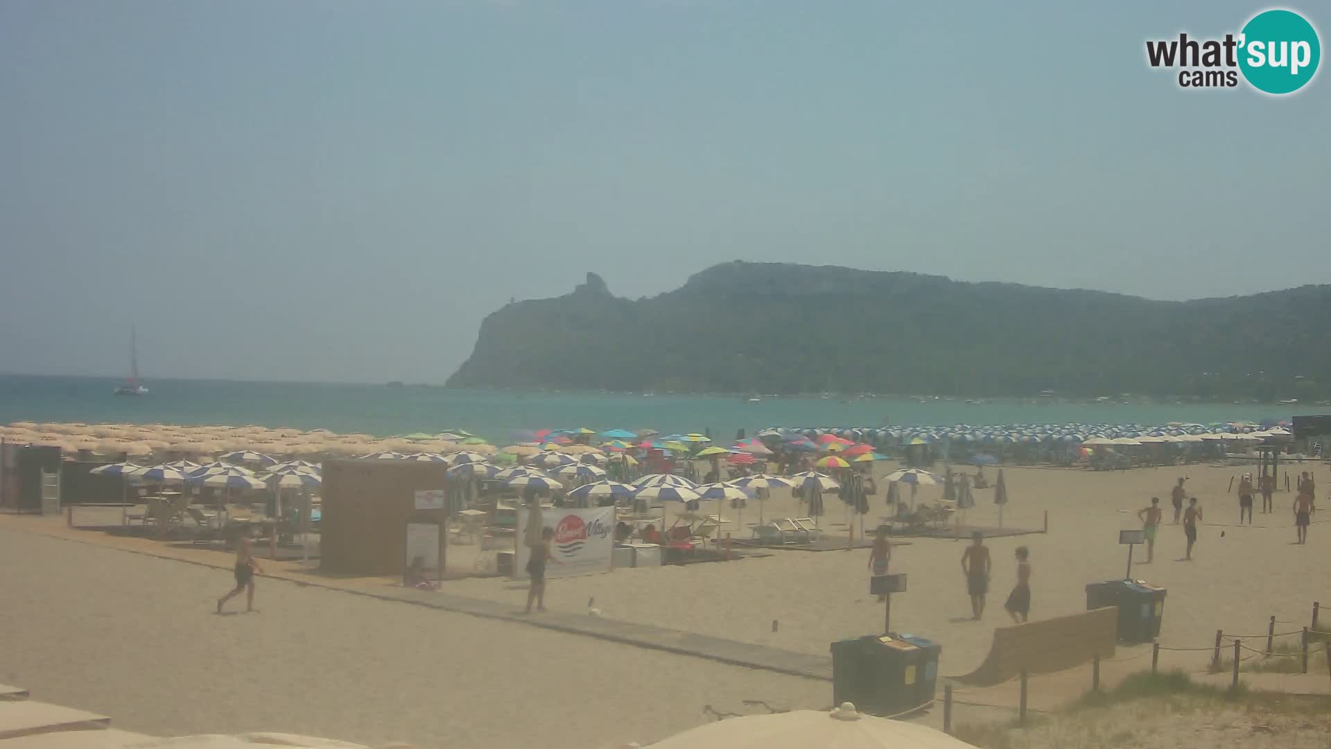 Poetto Strand Webcam | Cagliari | Sardinien