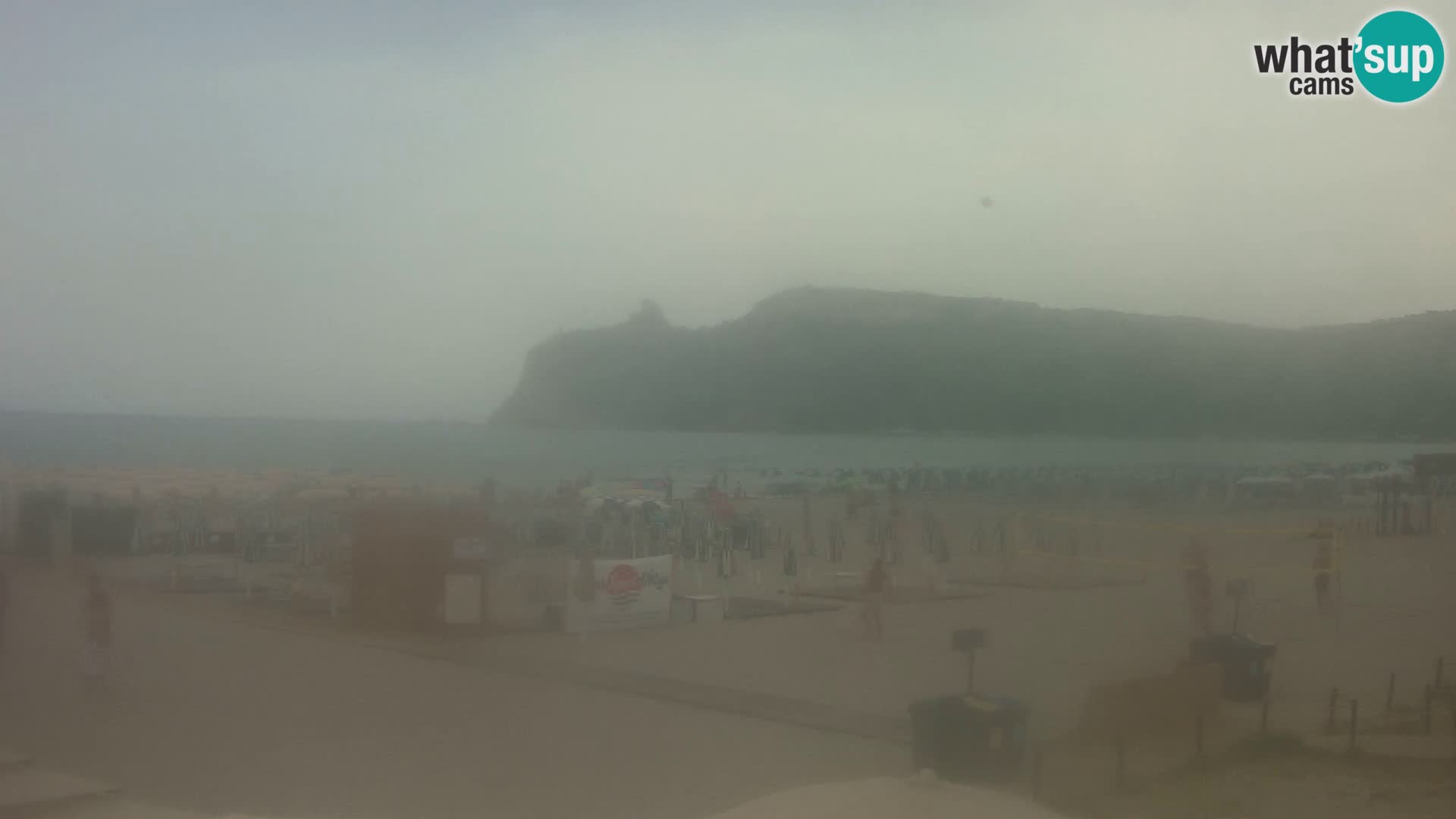 Poetto beach webcam | Cagliari | Sardinia