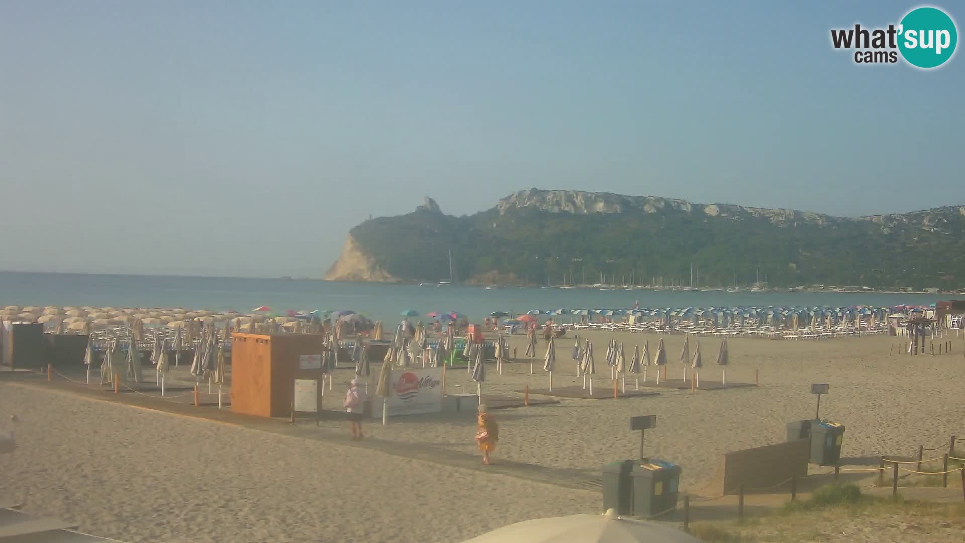 Webcam plage de Poetto | Cagliari | Sardaigne
