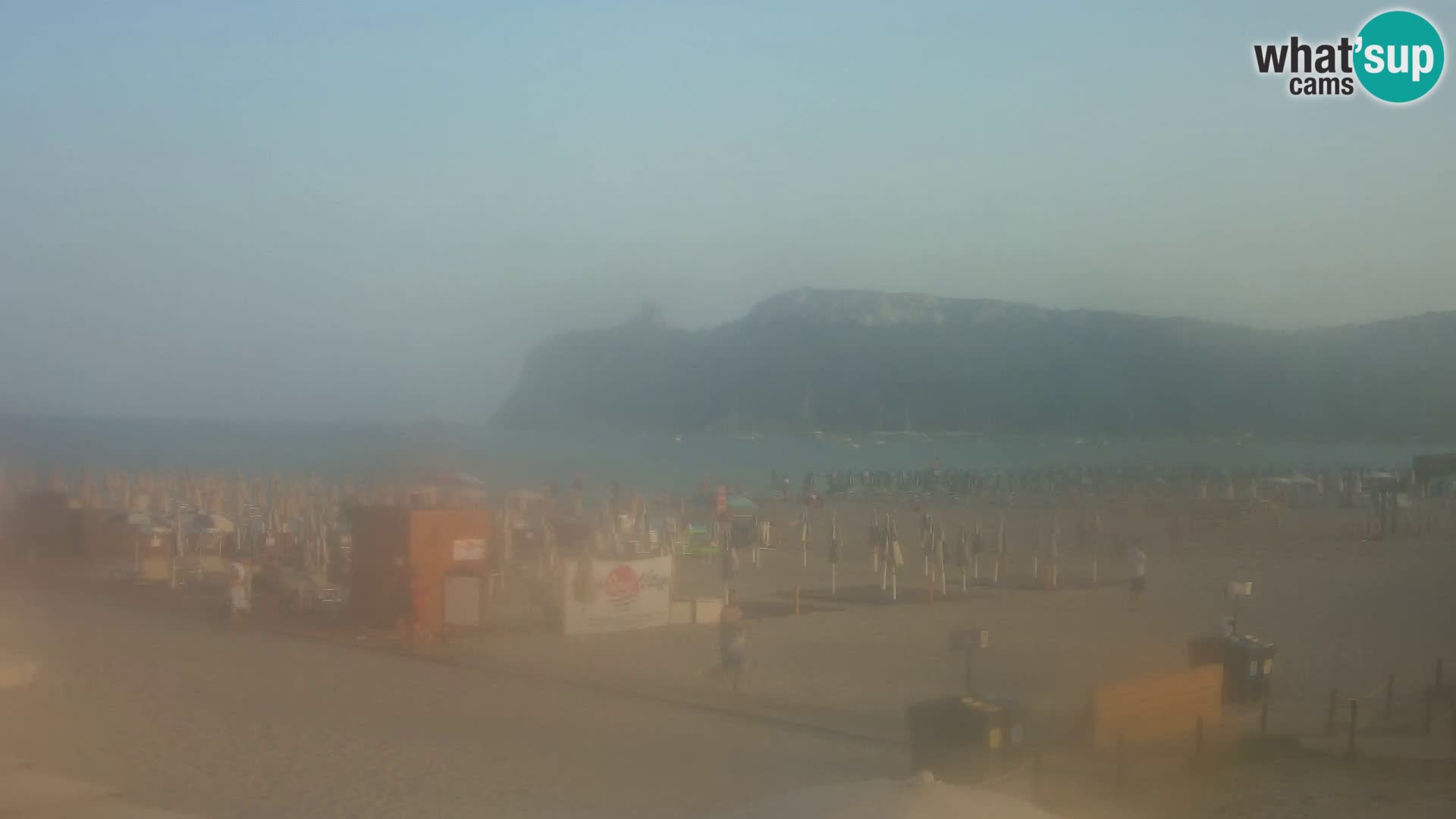 Webcam plage de Poetto | Cagliari | Sardaigne