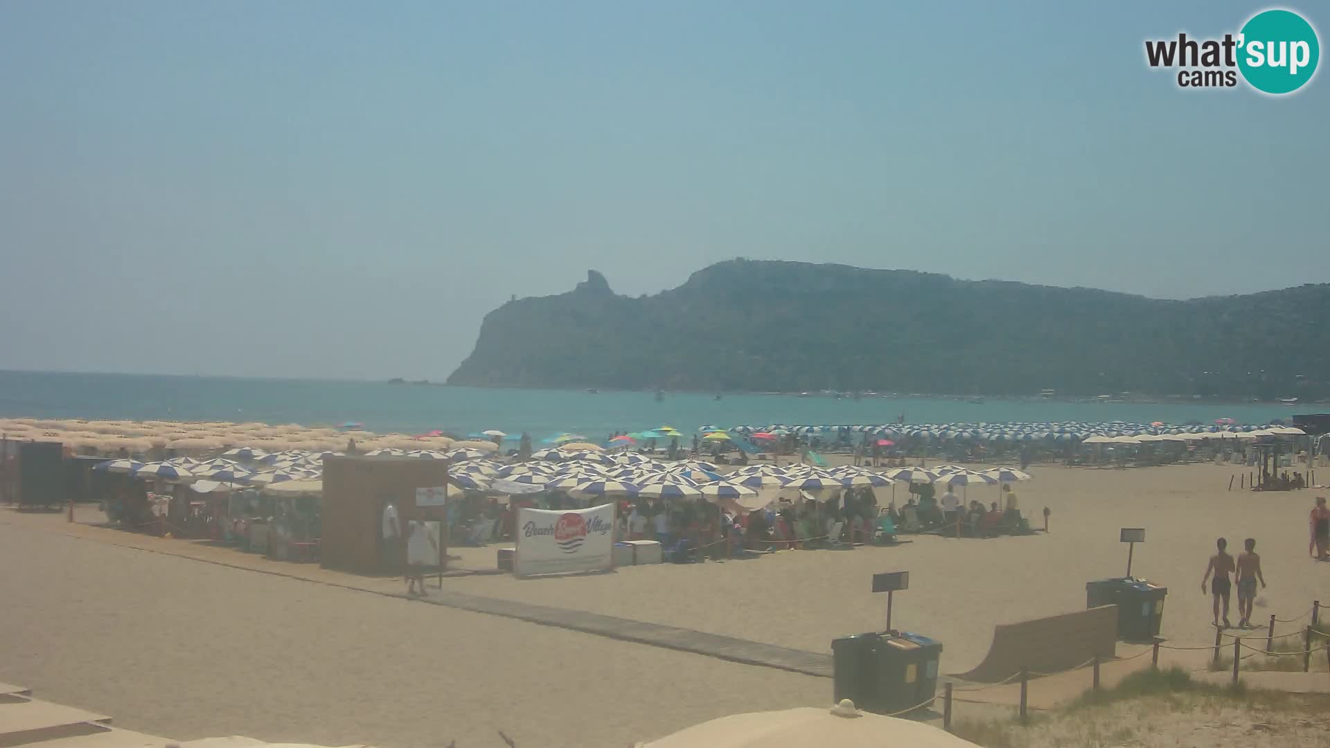 Poetto Strand Webcam | Cagliari | Sardinien