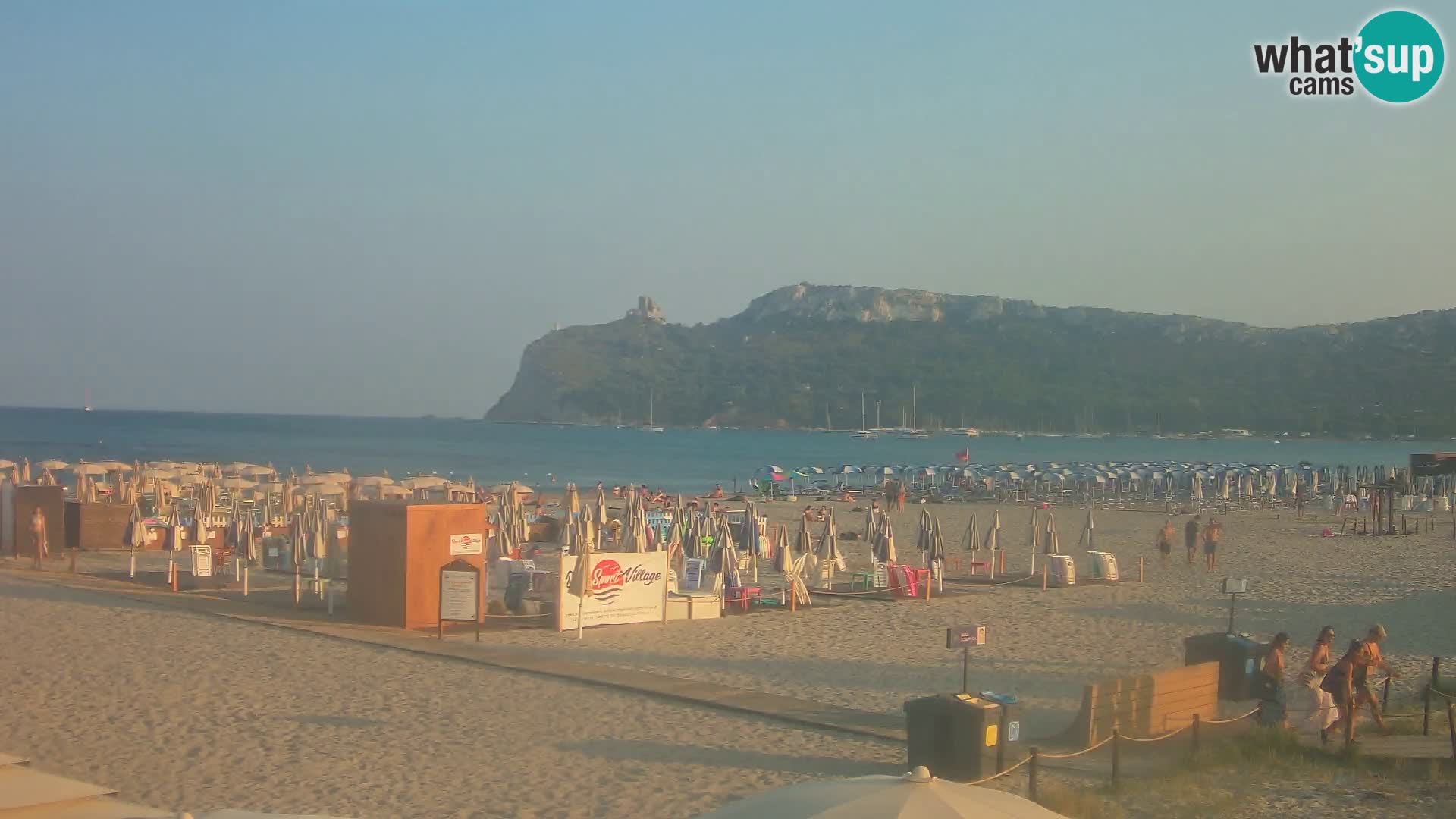 Poetto beach webcam | Cagliari | Sardinia