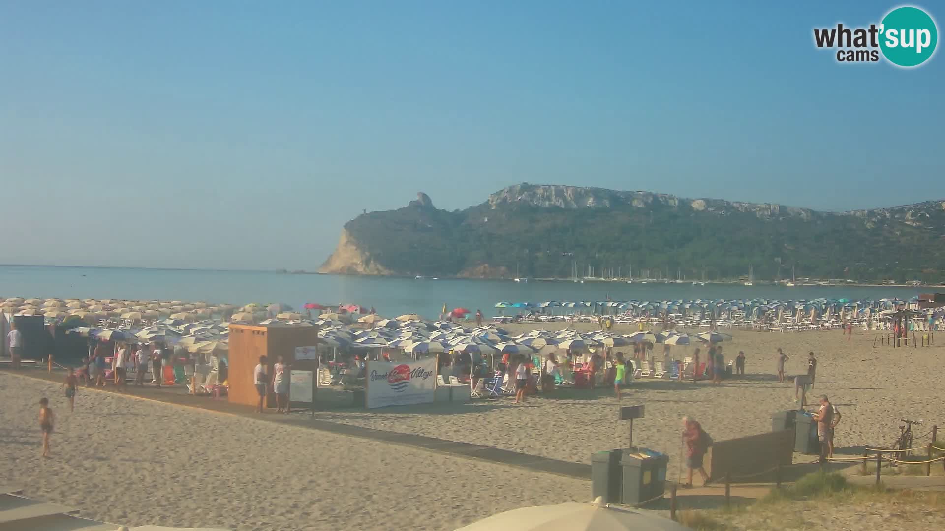 Poetto Strand Webcam | Cagliari | Sardinien