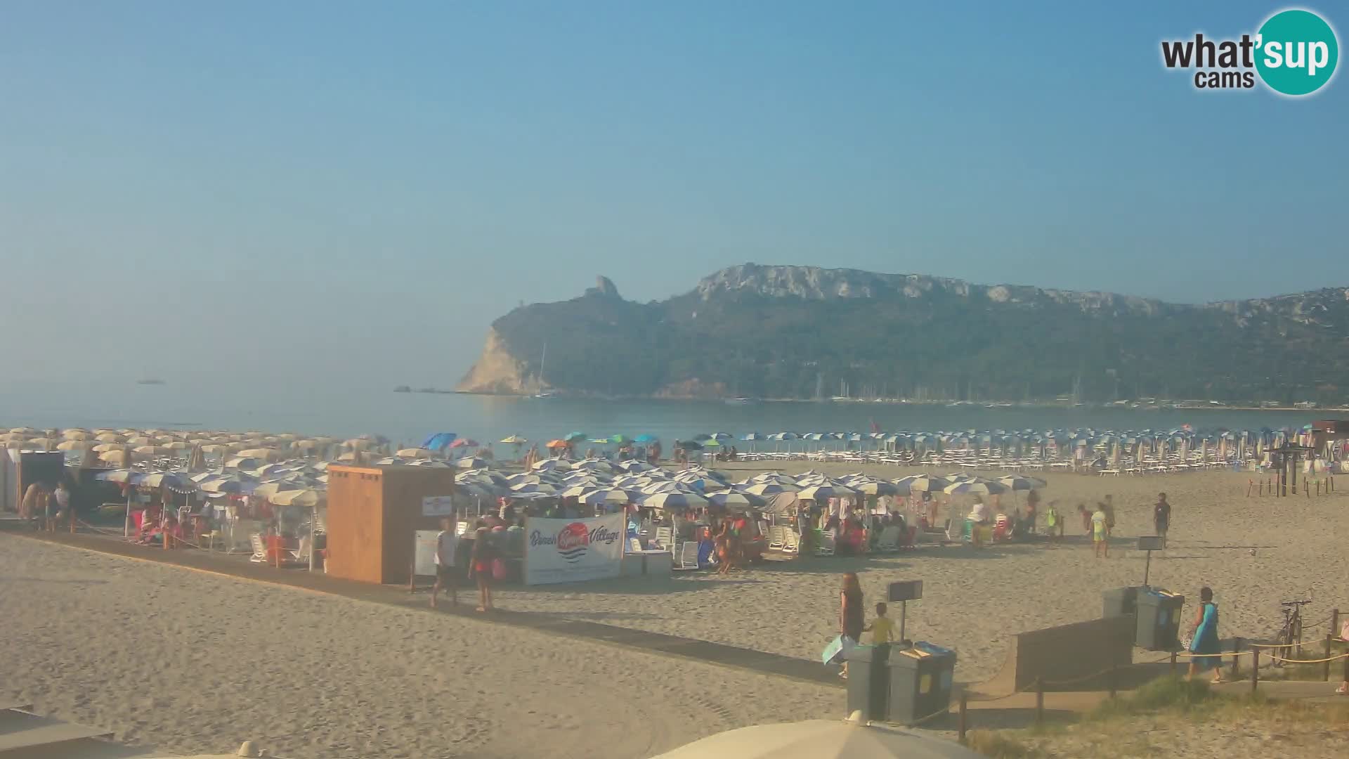 Poetto beach webcam | Cagliari | Sardinija