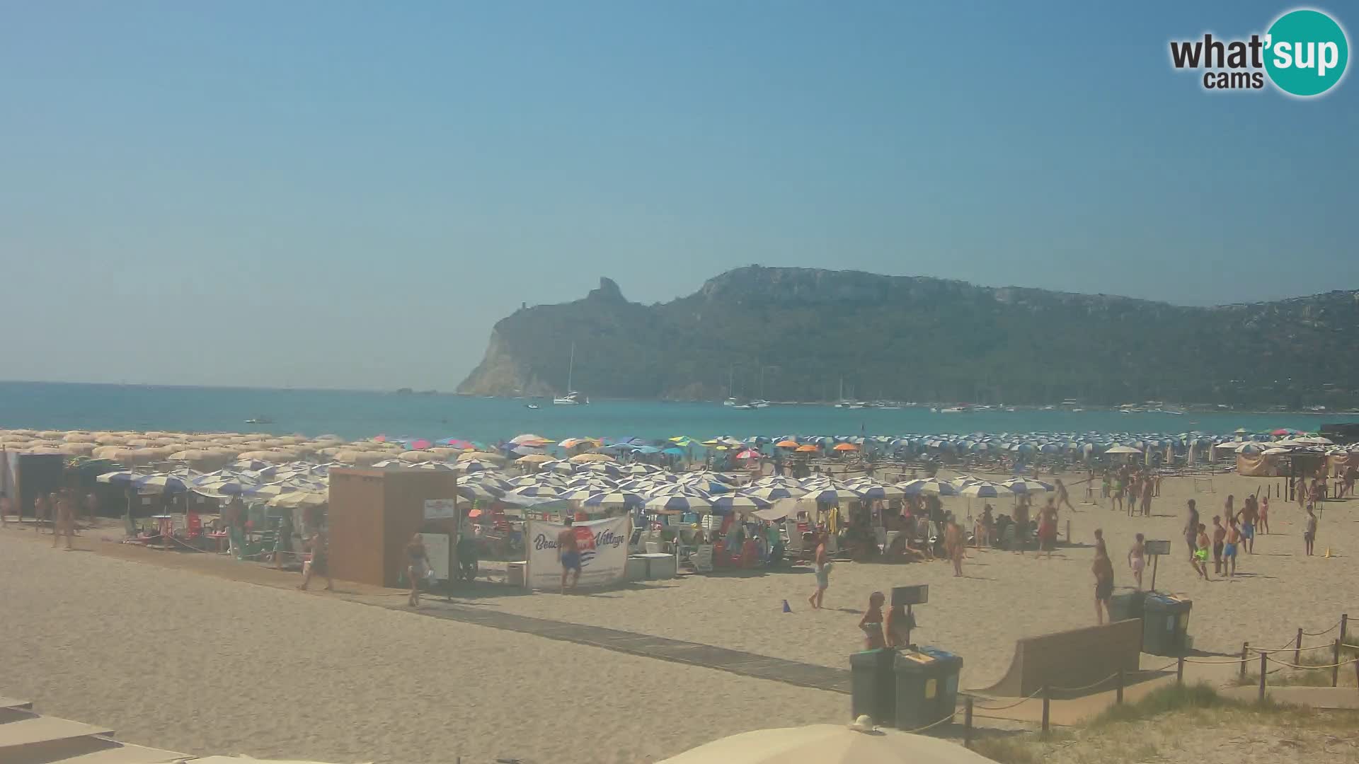 Poetto Strand Webcam | Cagliari | Sardinien