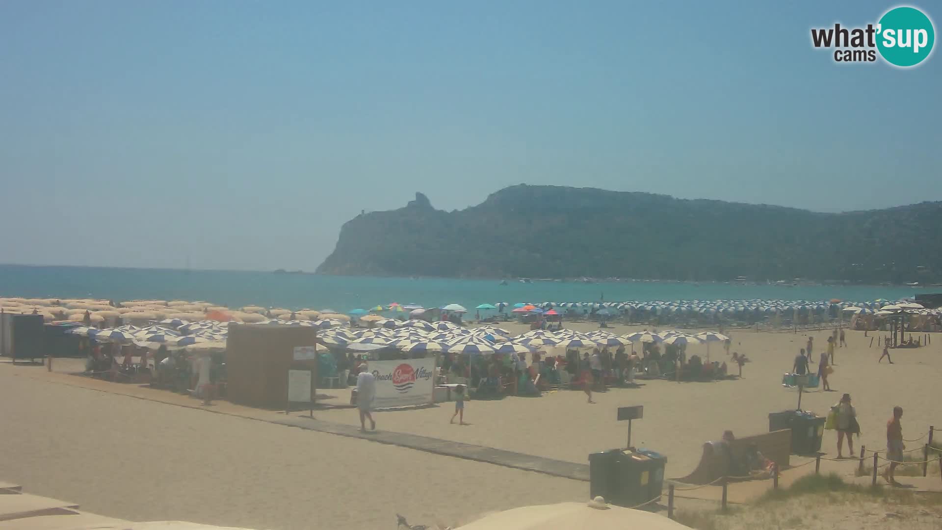 Webcam spiaggia del Poetto | Cagliari | Sardegna