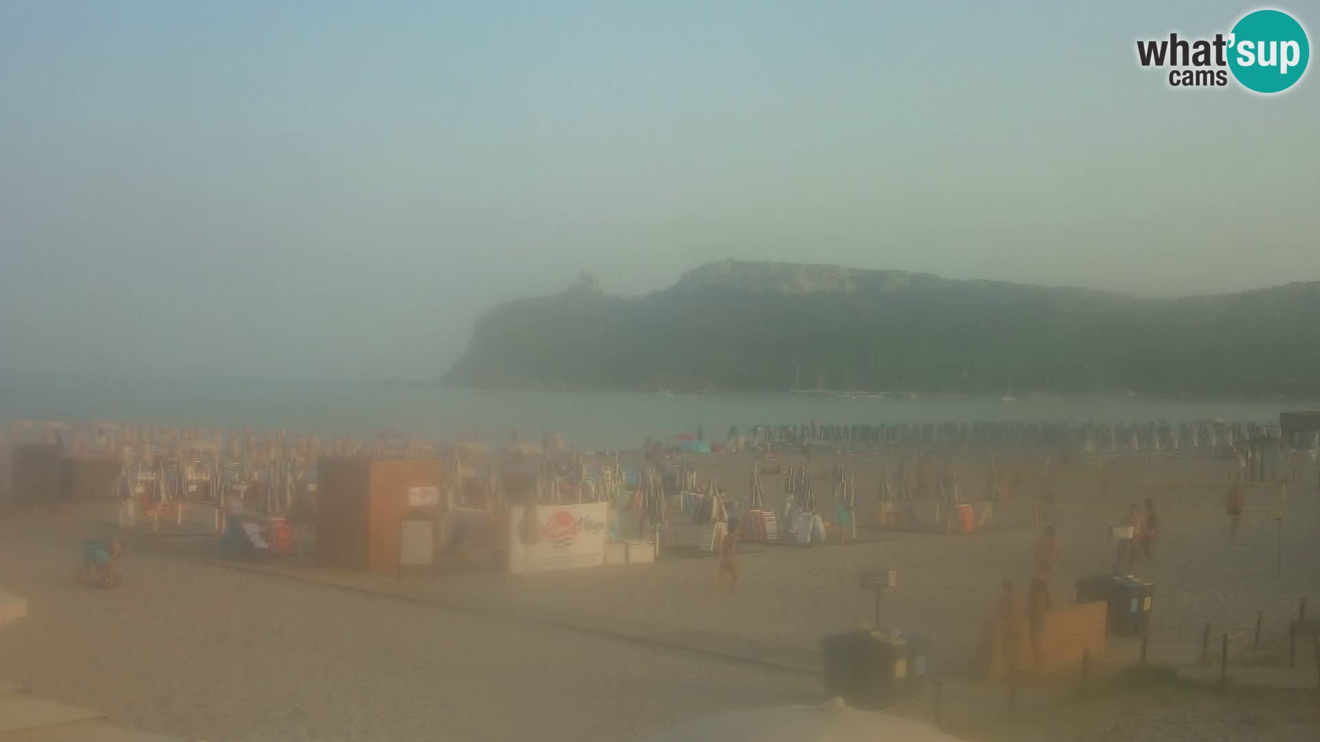 Webcam plage de Poetto | Cagliari | Sardaigne