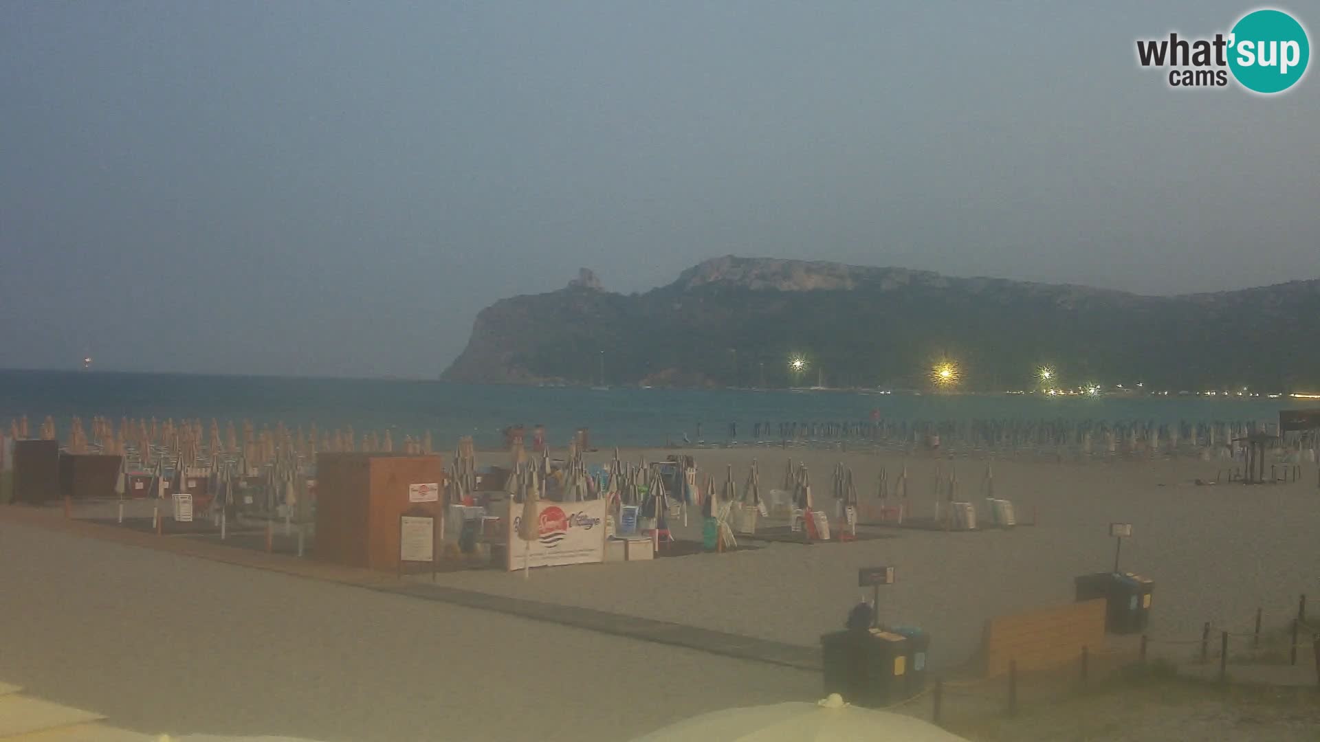 Poetto beach webcam | Cagliari | Sardinija