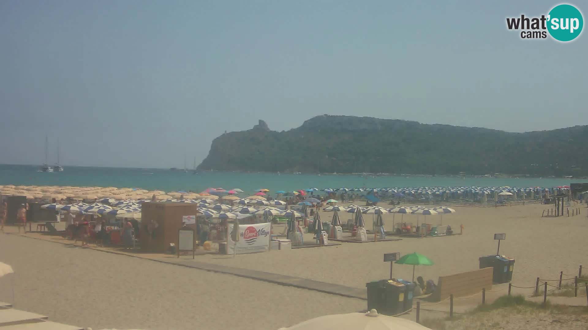Poetto Strand Webcam | Cagliari | Sardinien