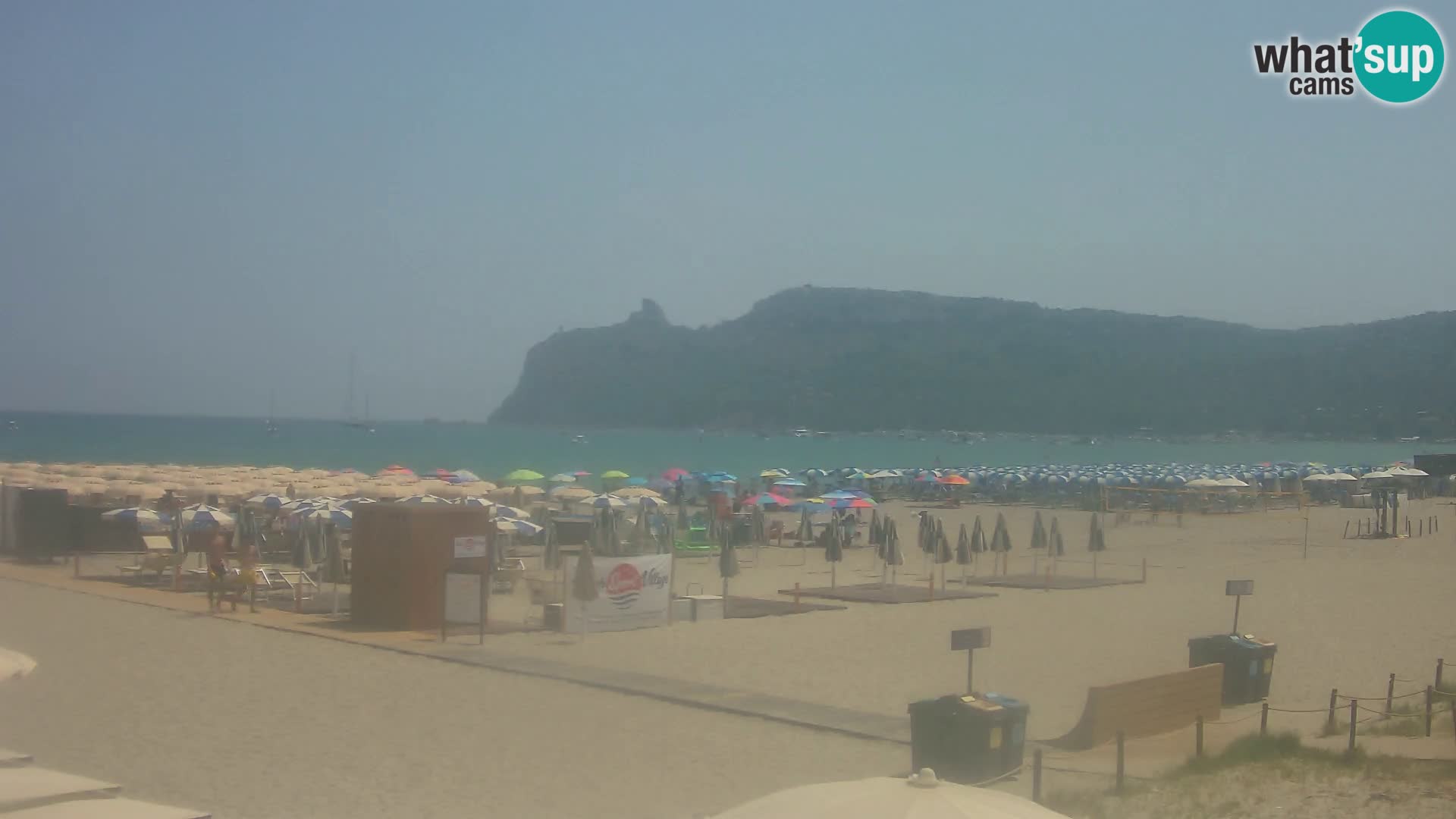 Webcam playa de Poetto | Cagliari | Cerdeña