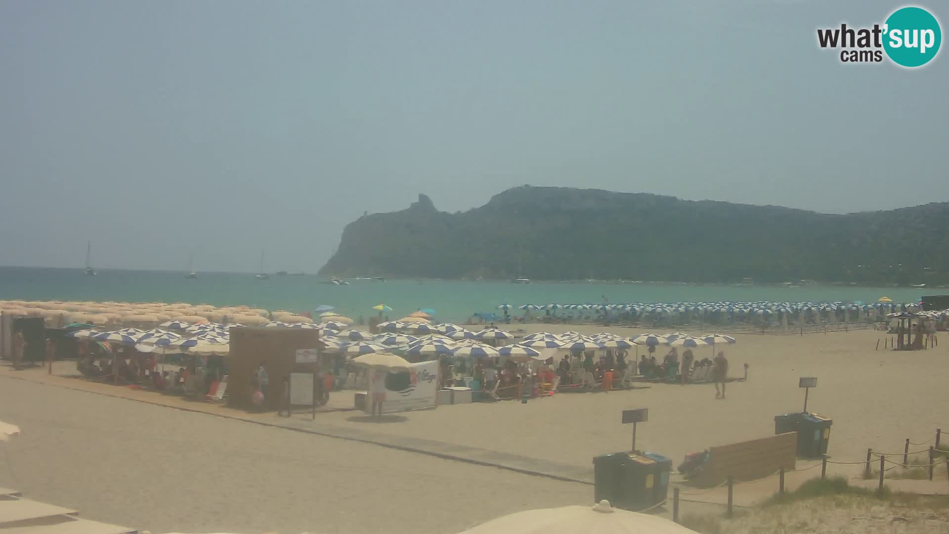 Poetto beach webcam | Cagliari | Sardinia