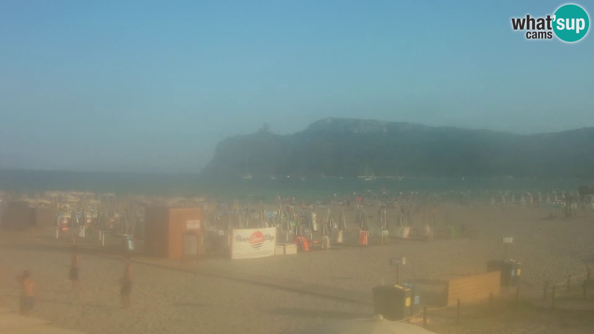 Poetto Strand Webcam | Cagliari | Sardinien