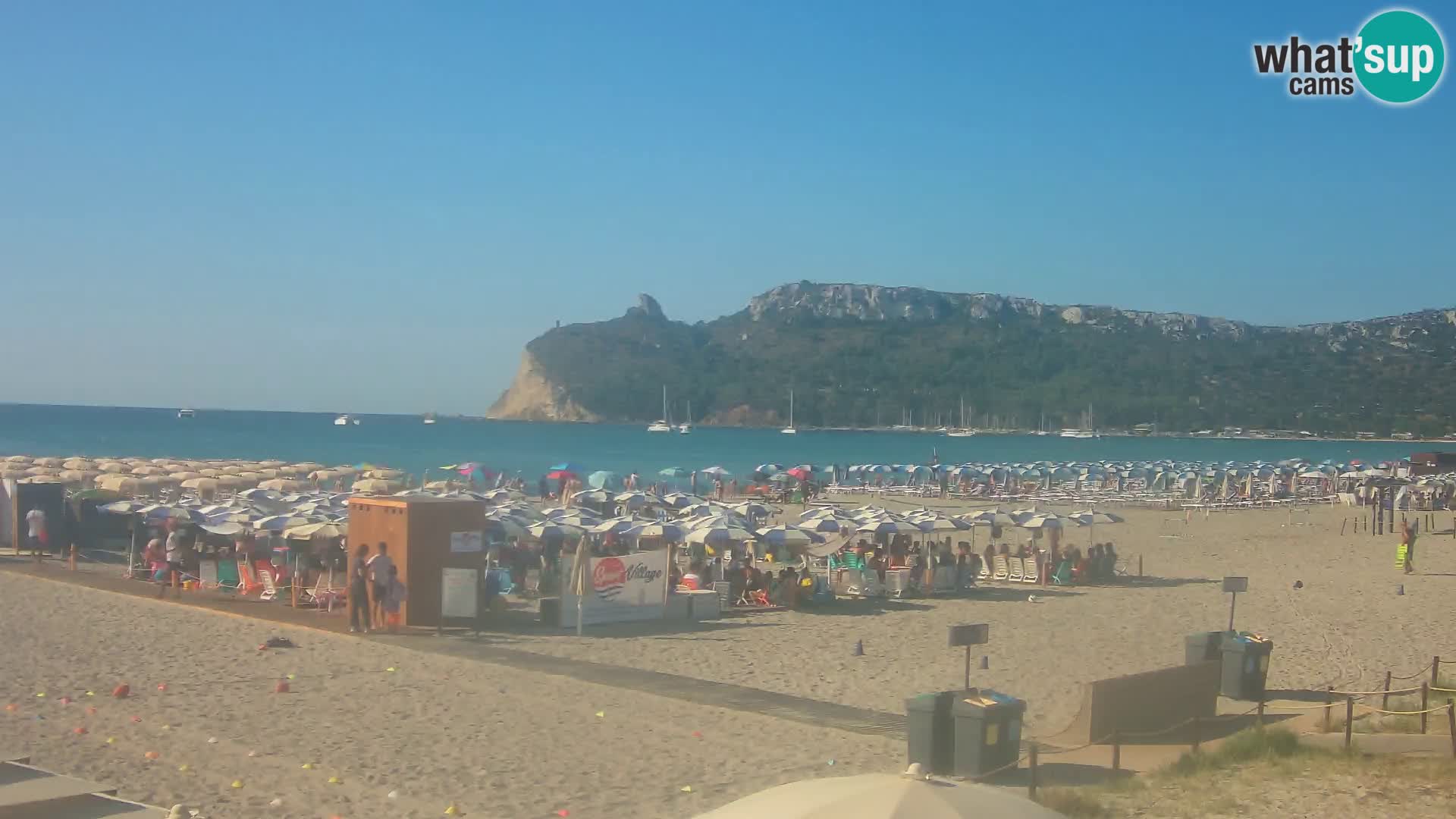 Poetto beach webcam | Cagliari | Sardinia