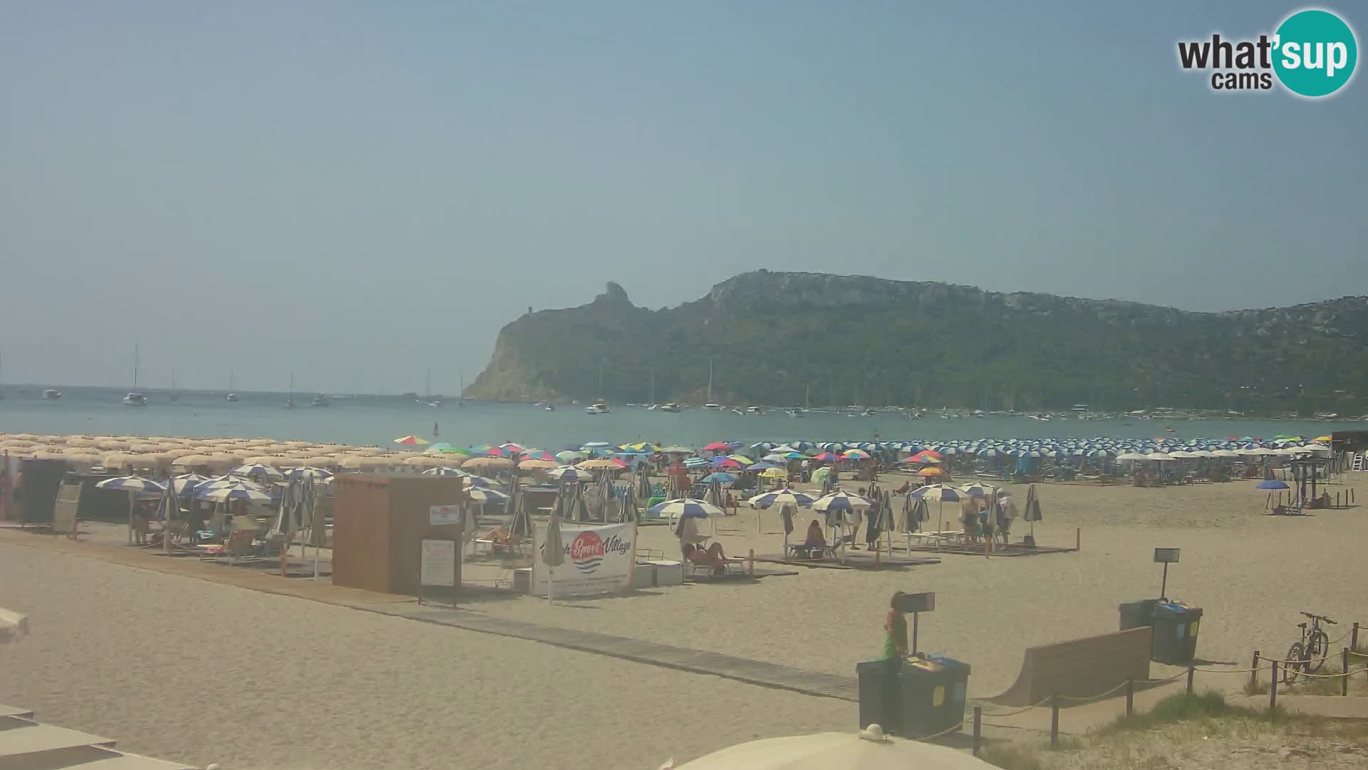 Poetto Strand Webcam | Cagliari | Sardinien