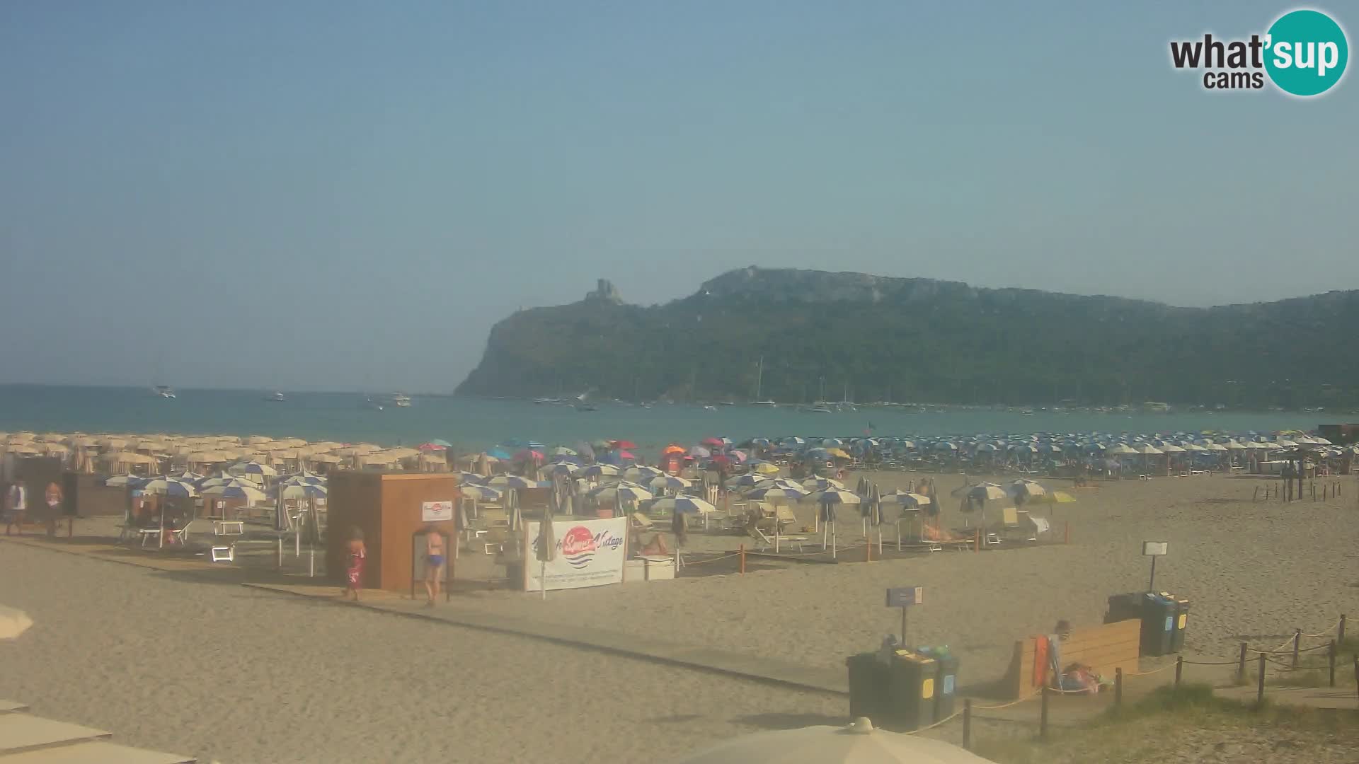Poetto beach webcam | Cagliari | Sardinia
