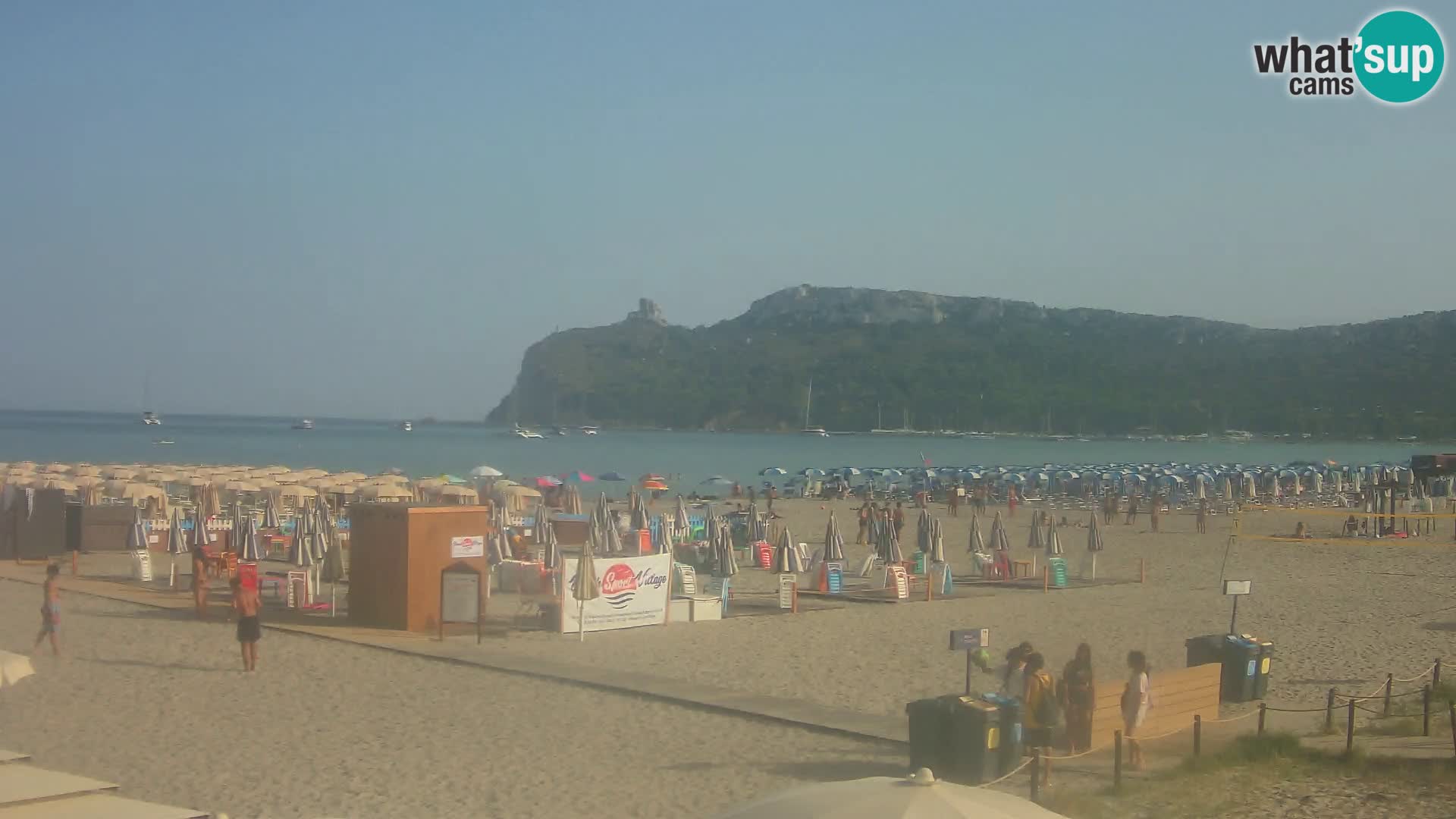 Webcam plage de Poetto | Cagliari | Sardaigne