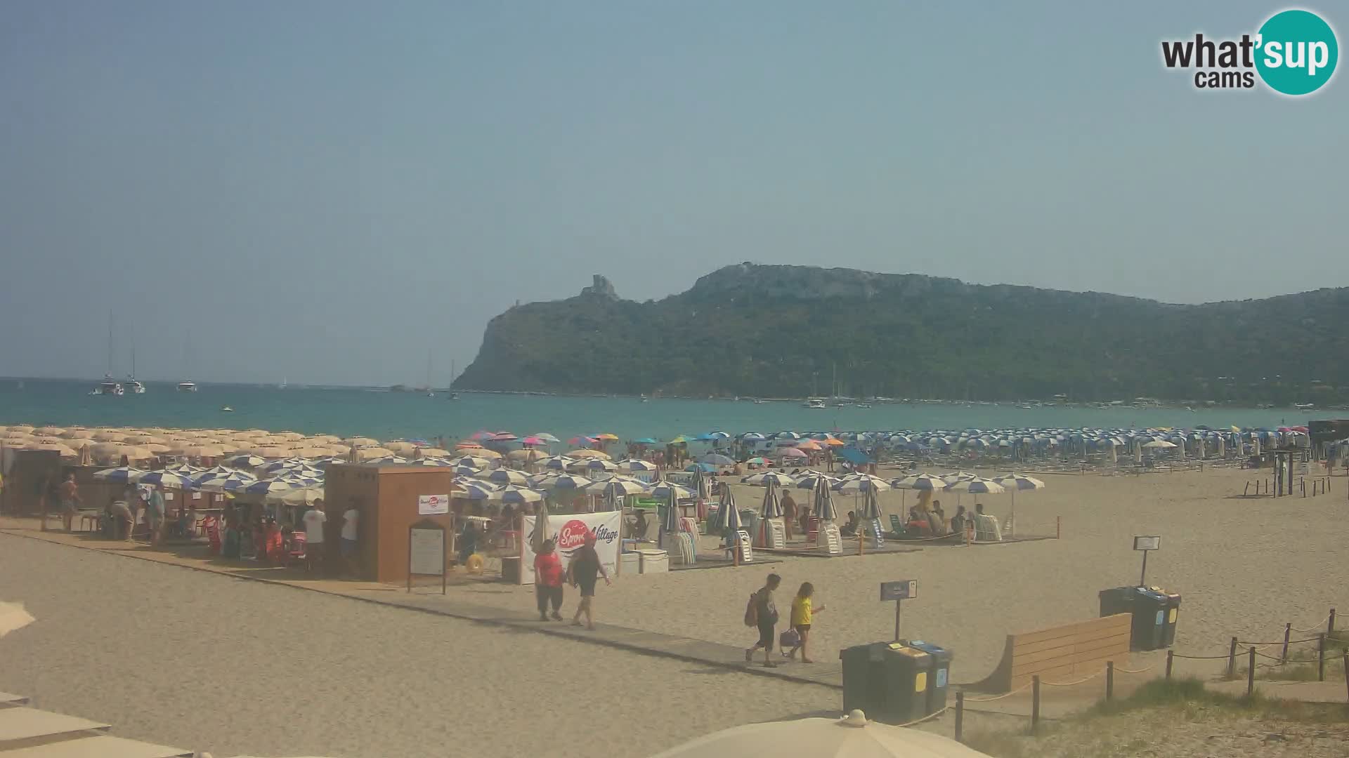Poetto beach webcam | Cagliari | Sardinia