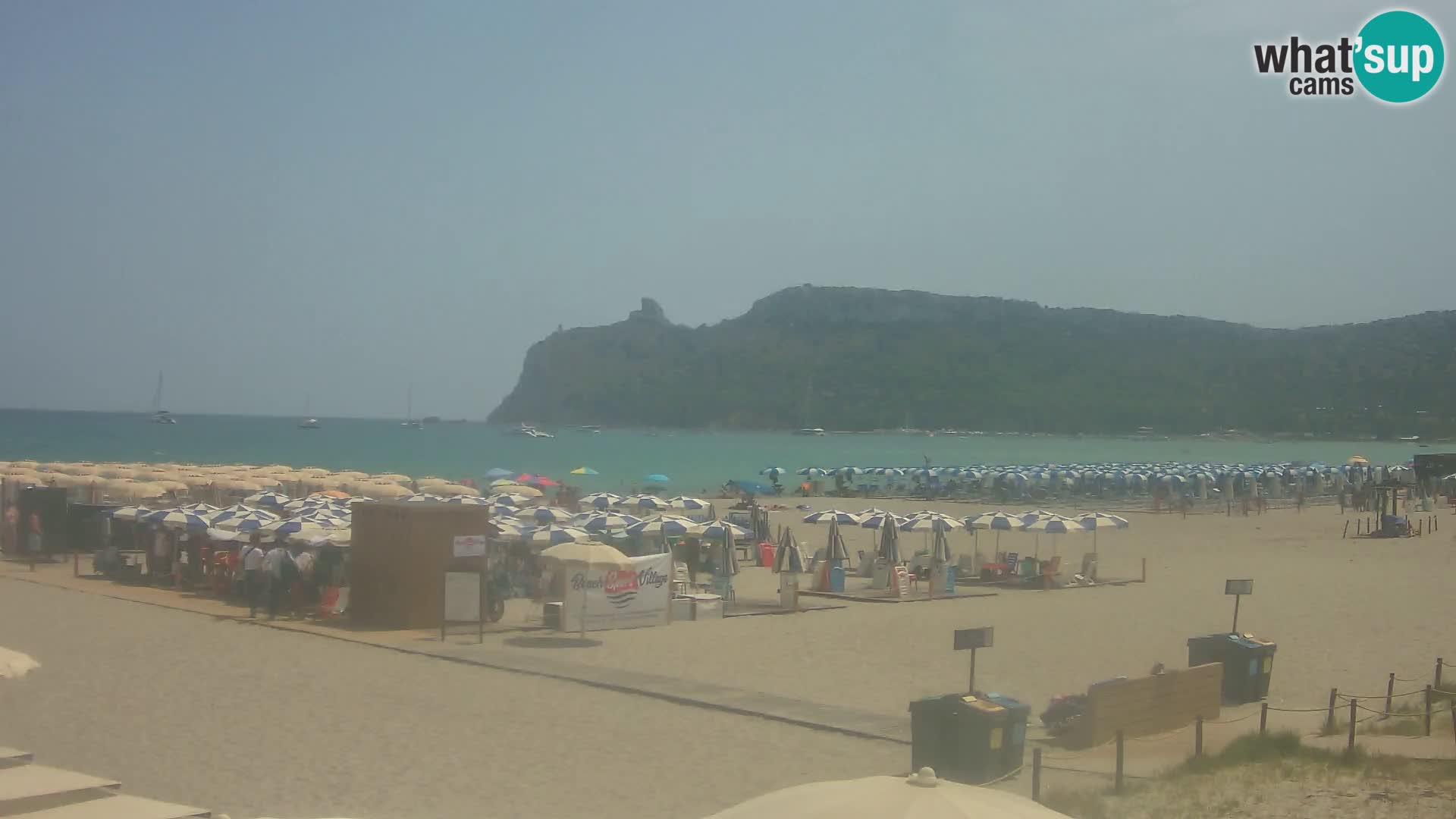 Webcam spiaggia del Poetto | Cagliari | Sardegna