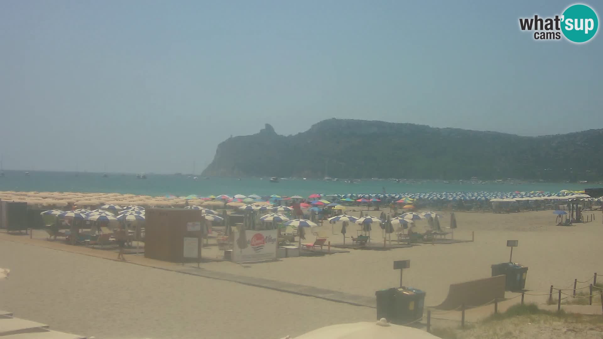Poetto Strand Webcam | Cagliari | Sardinien