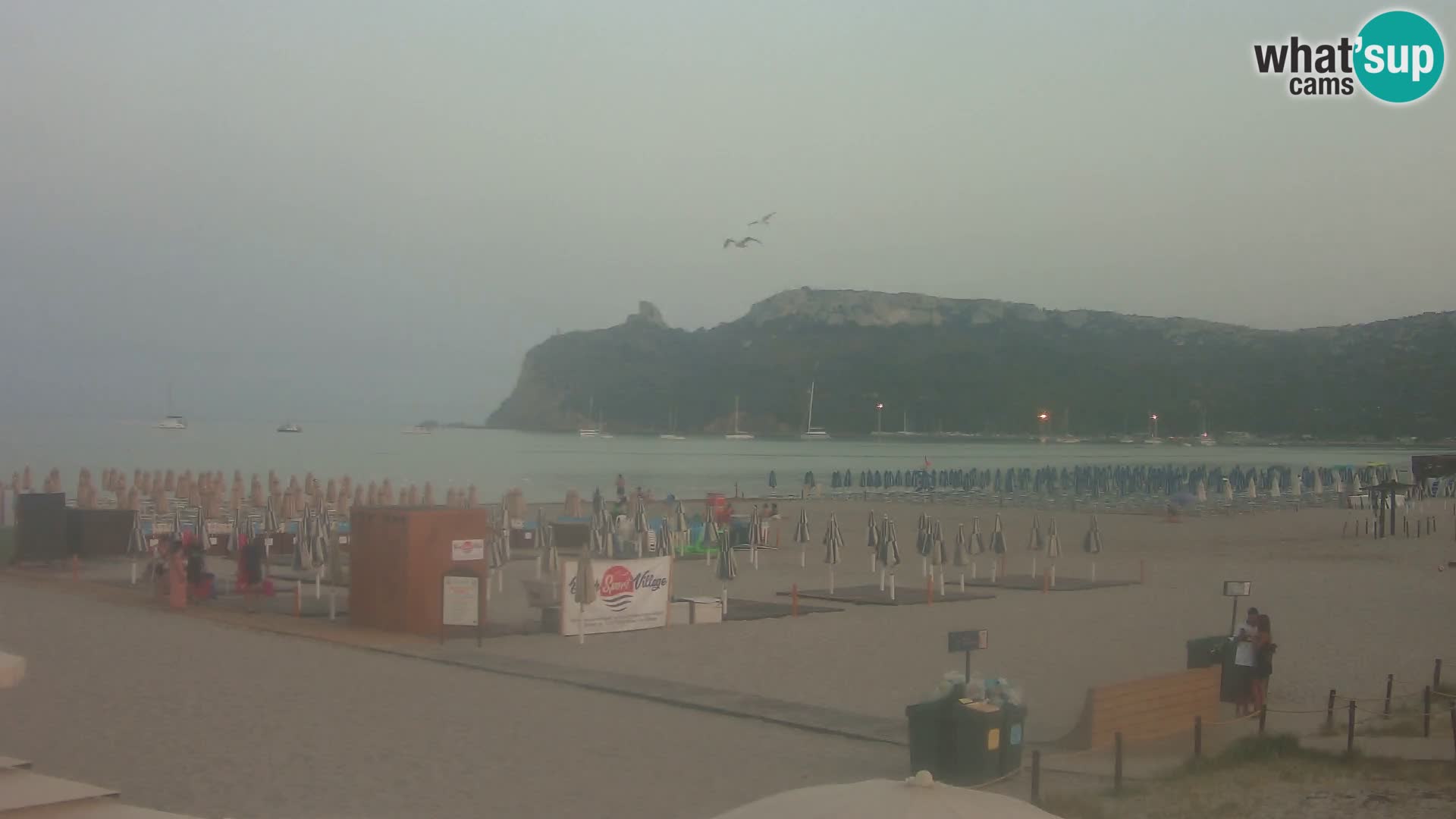 Poetto beach webcam | Cagliari | Sardinia
