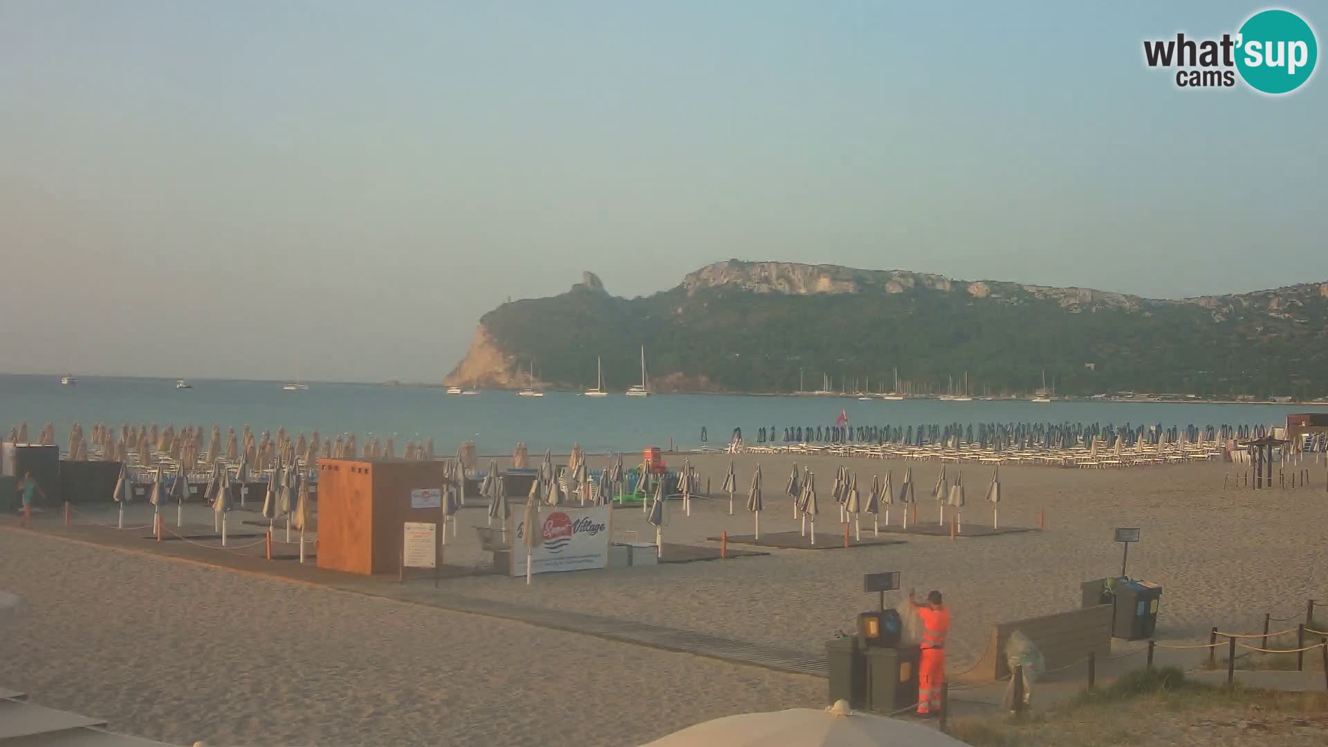 Webcam spiaggia del Poetto | Cagliari | Sardegna