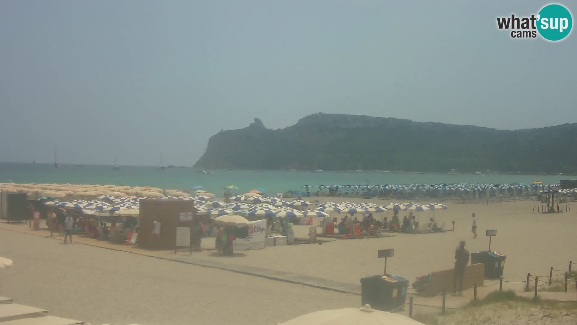 Poetto Strand Webcam | Cagliari | Sardinien