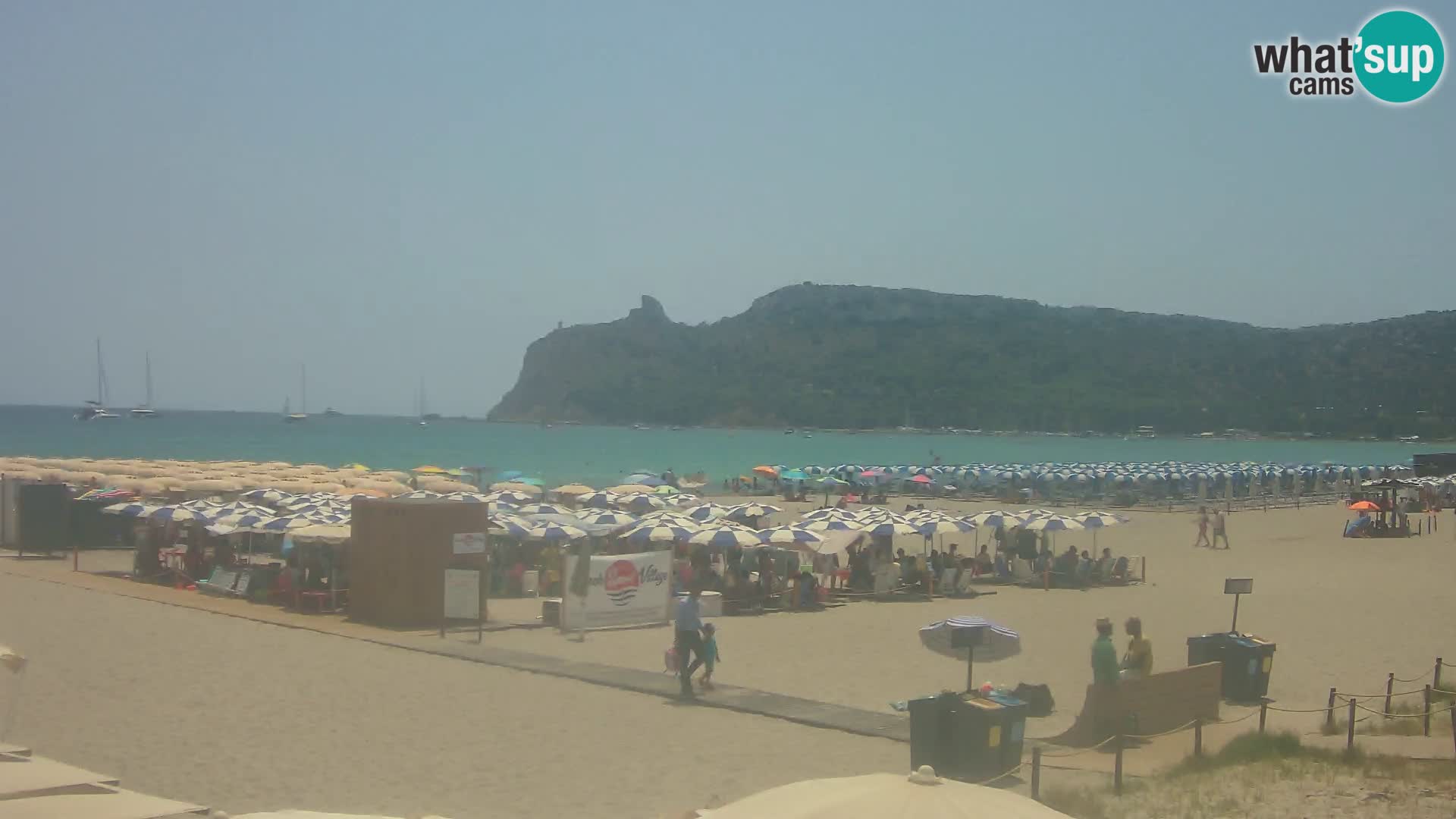 Poetto beach webcam | Cagliari | Sardinia