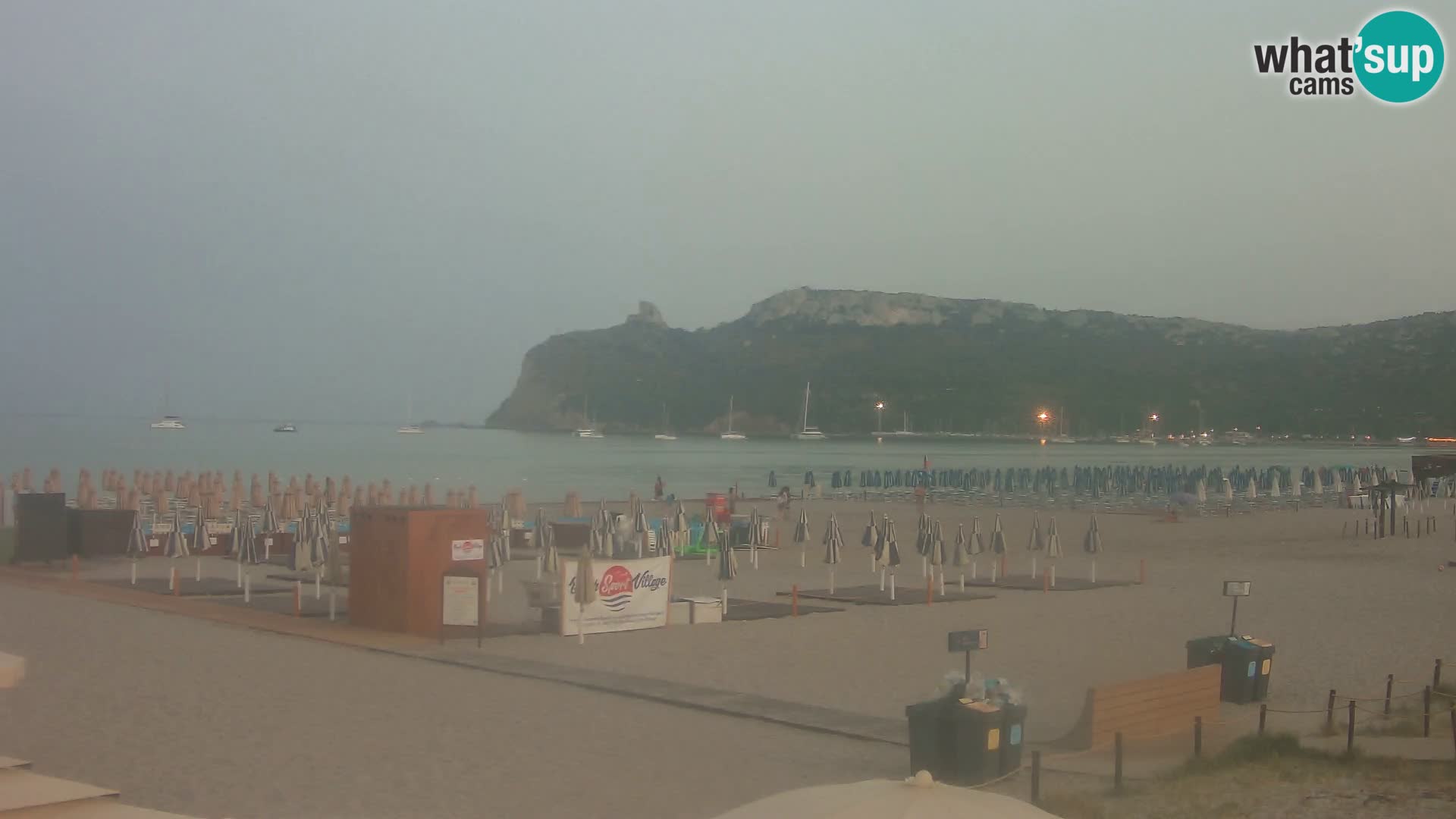 Poetto beach webcam | Cagliari | Sardinija