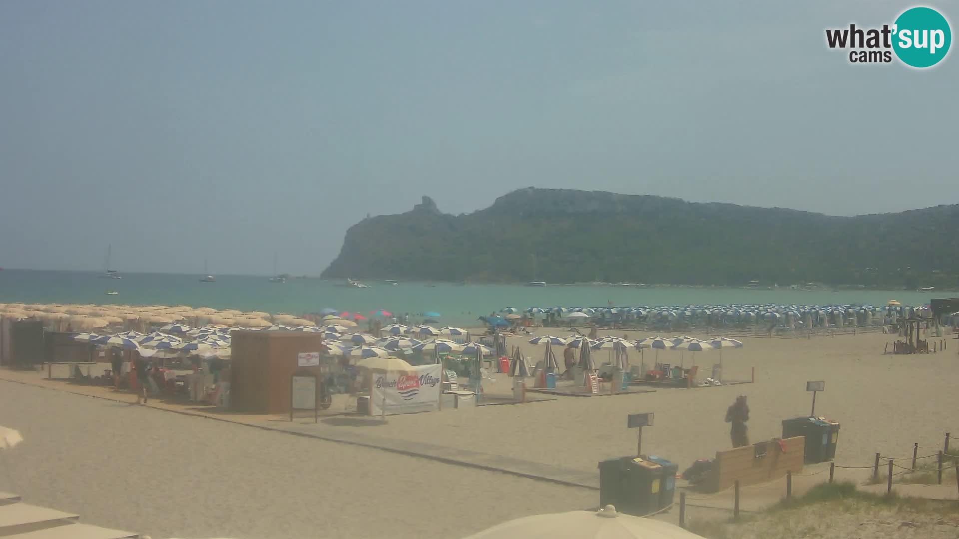 Poetto beach webcam | Cagliari | Sardinia