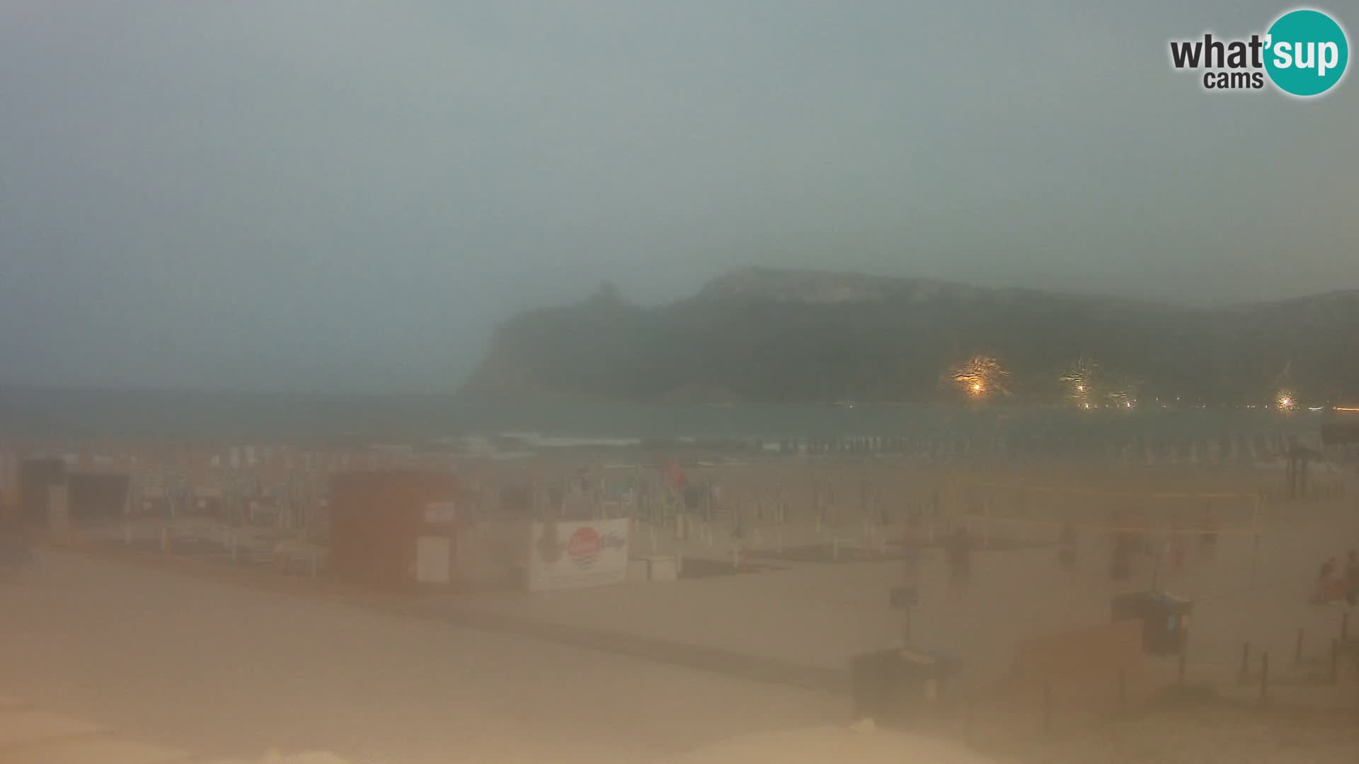 Webcam plage de Poetto | Cagliari | Sardaigne