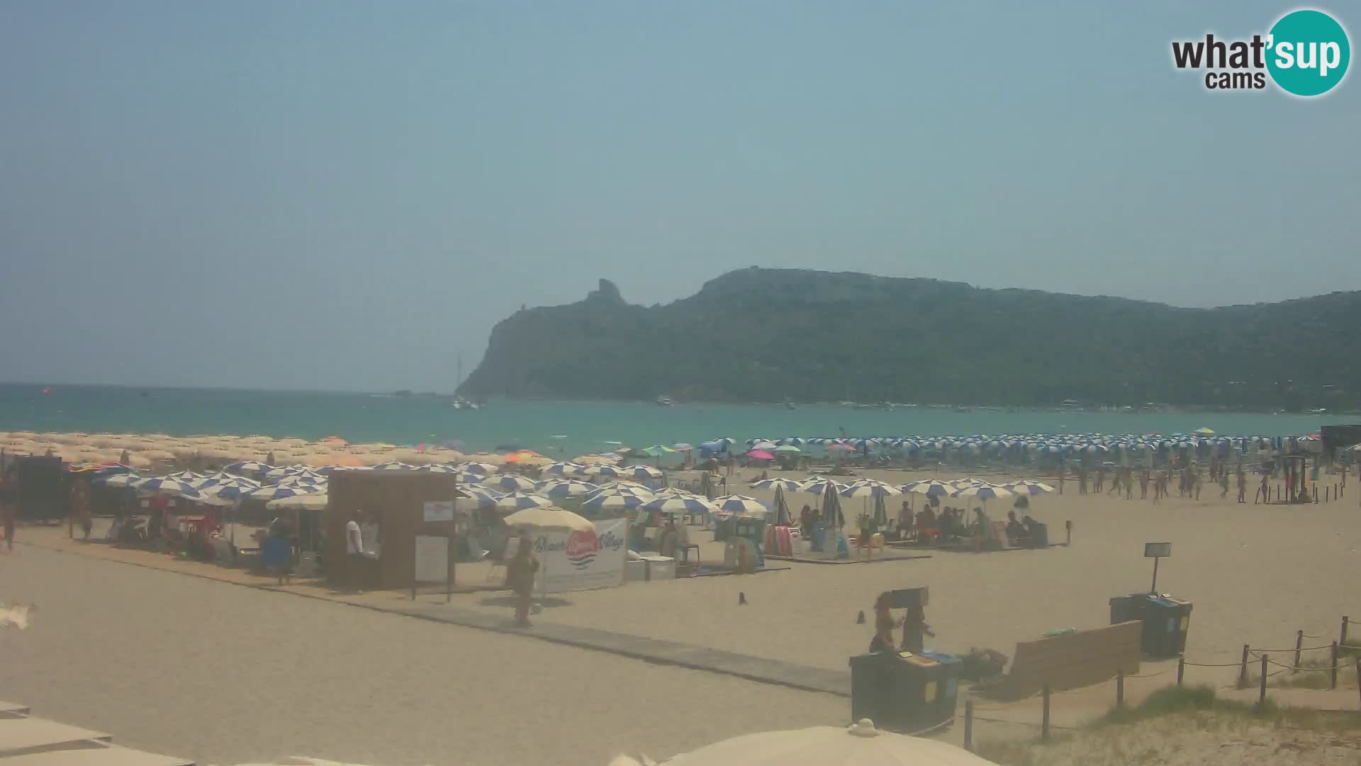 Poetto beach webcam | Cagliari | Sardinia